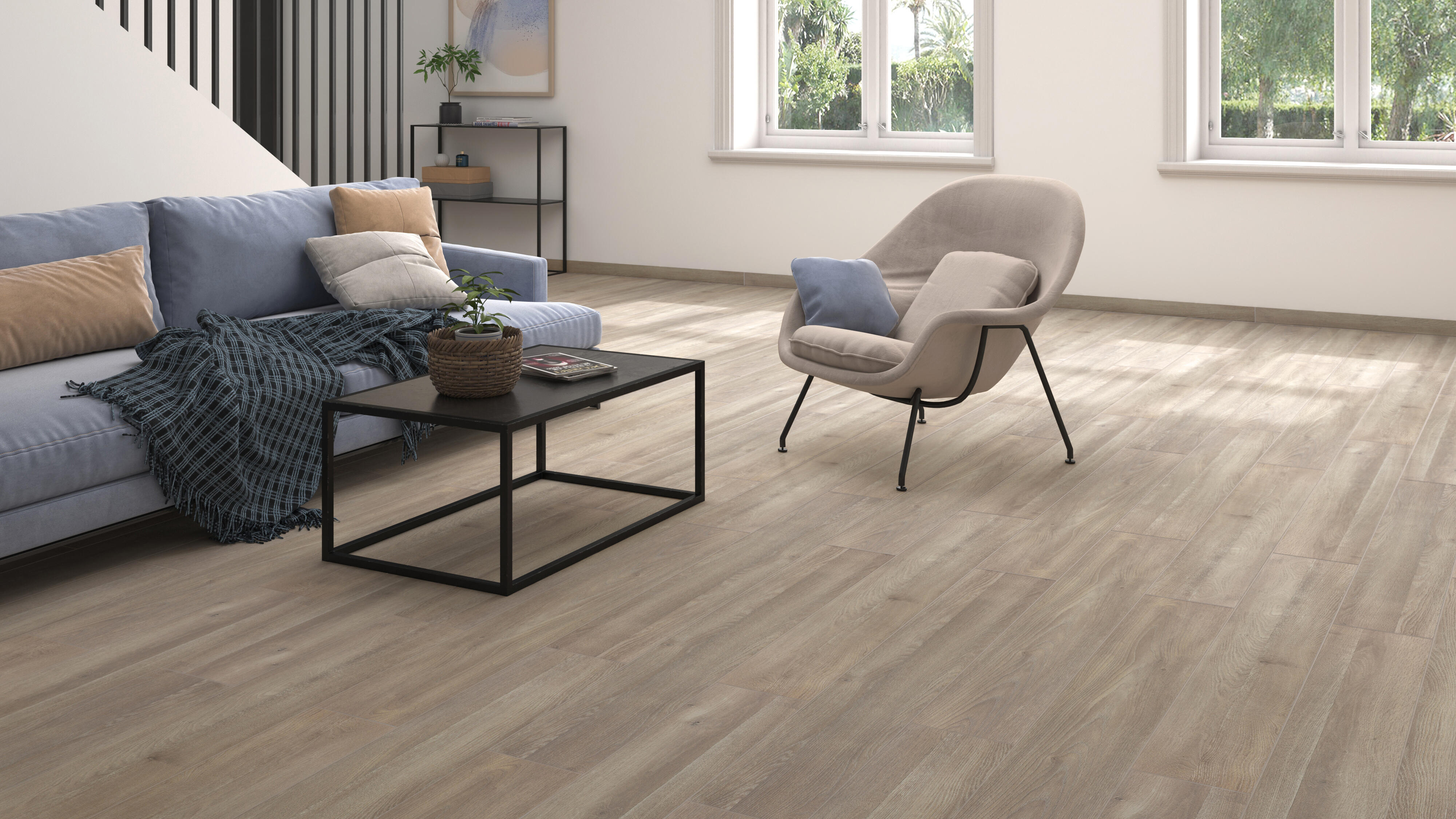 Suelo laminado 10mm huesca xxl efecto madera natural ac5 bg215 artens
