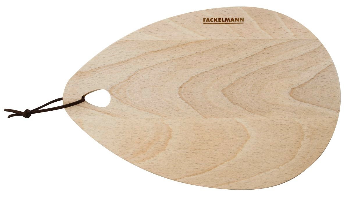 Tabla de cortar para desayuno fair fackelman haya natural 18 x 28 cm