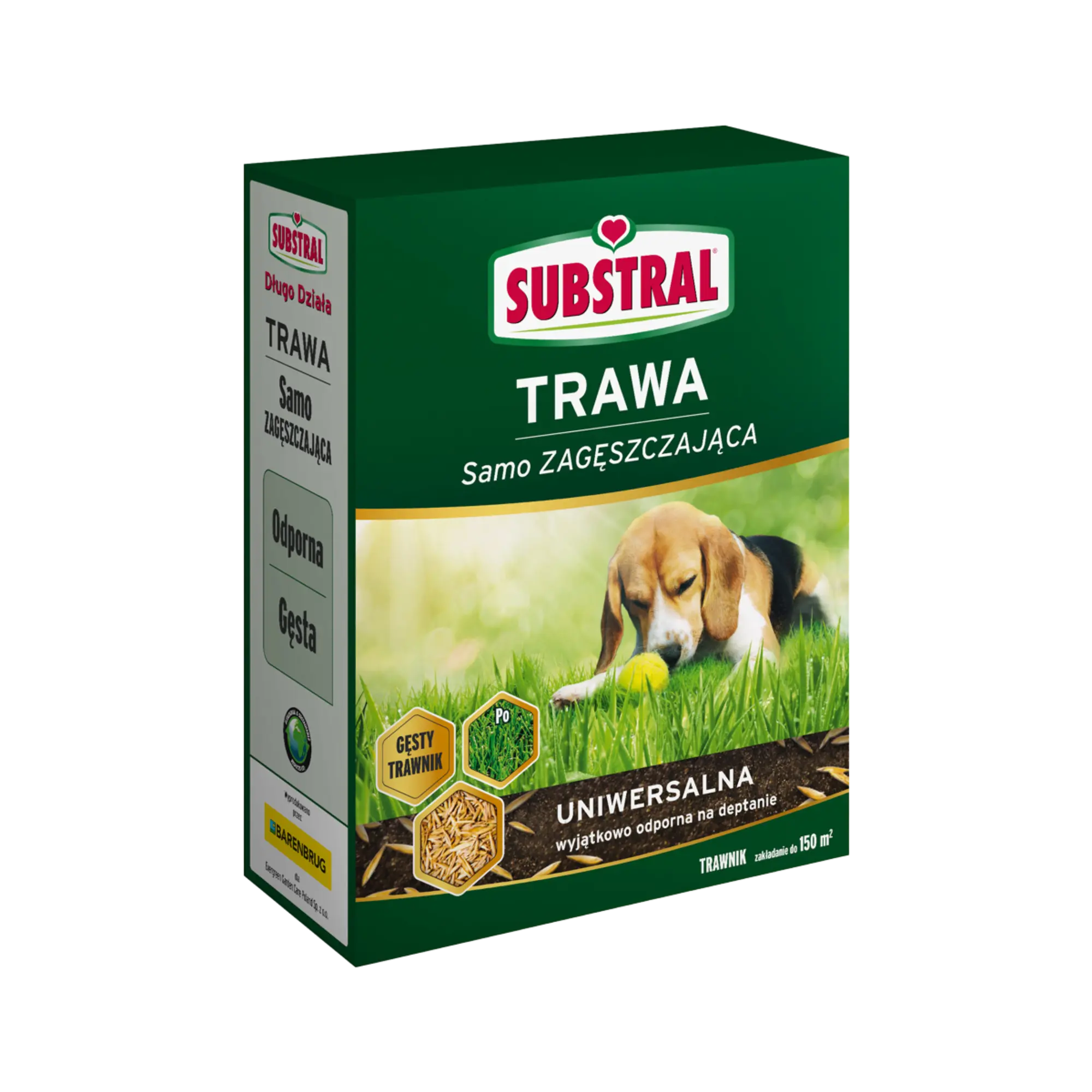 Nasiona trawy uniwersalnej 3kg samozagęszczająca Substral - 3