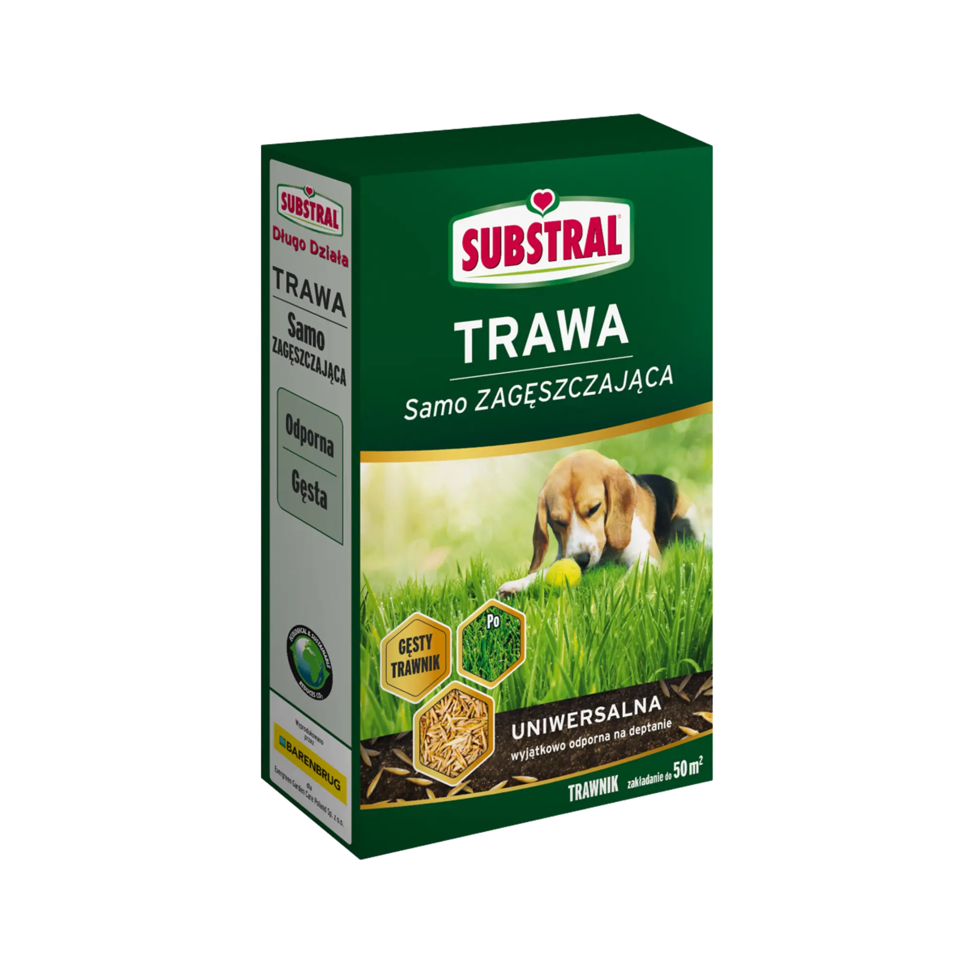 Nasiona trawy uniwersalnej 1kg samozagęszczająca Substral - 3
