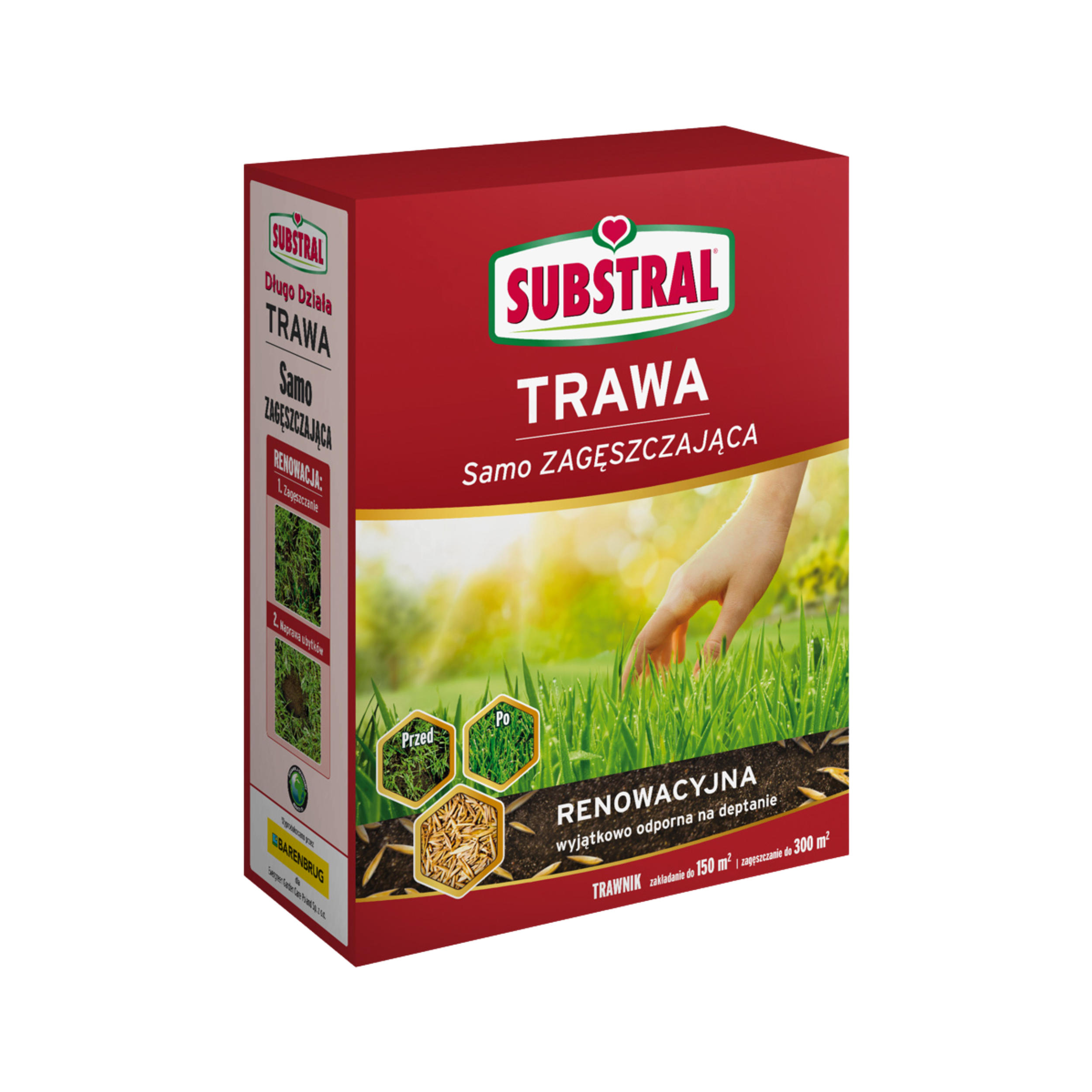 Nasiona trawy renowacyjnej 3kg samozagęszczająca Substral