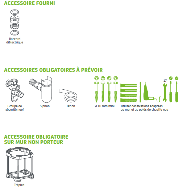 Chauffe-eau électrique SAUTER Phazy, 150 l - 6