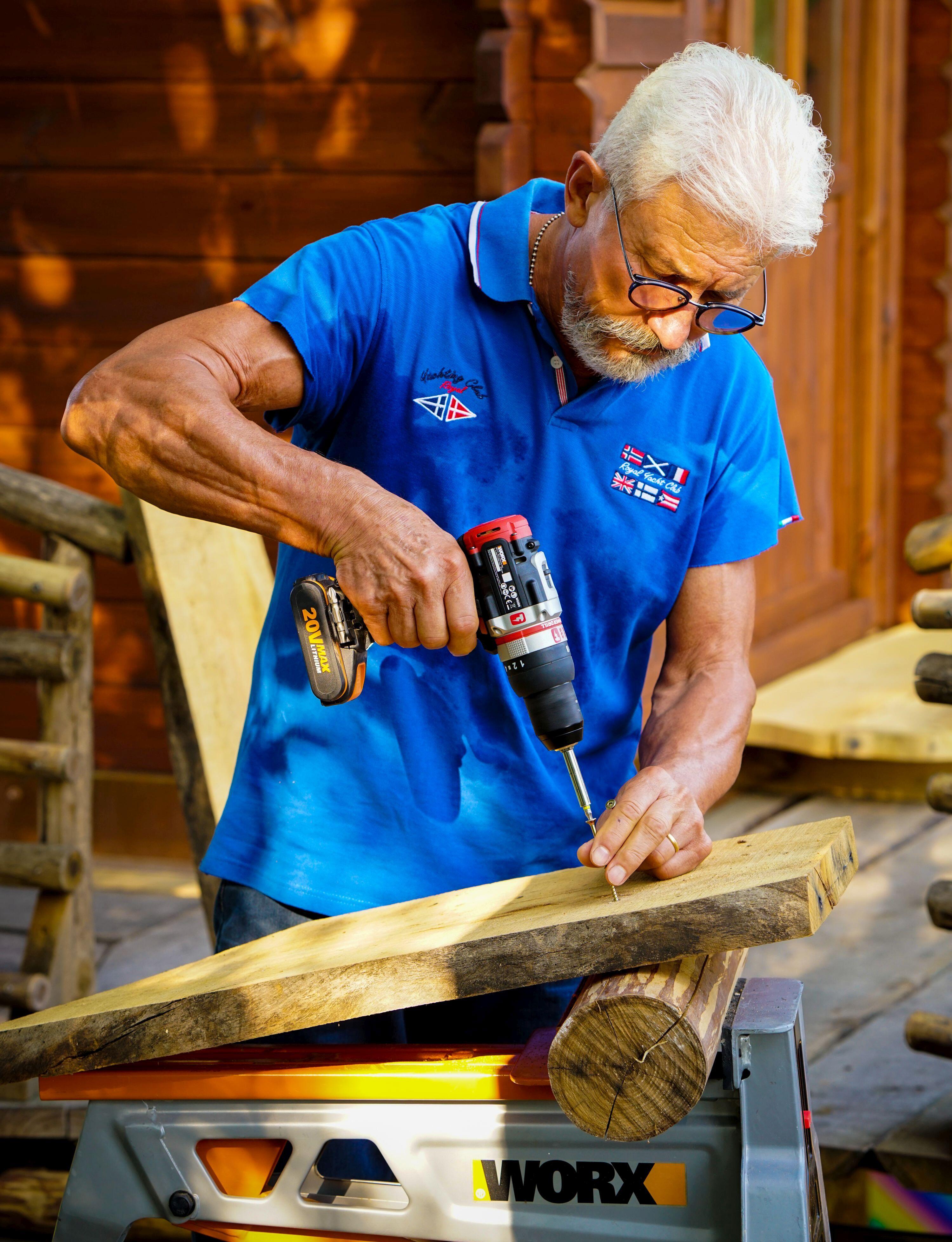 Taladro percutor WORX 20 V 60 Nm + 2 baterías de 4.0 Ah + Accesorios - Compatible con Powershare - 6