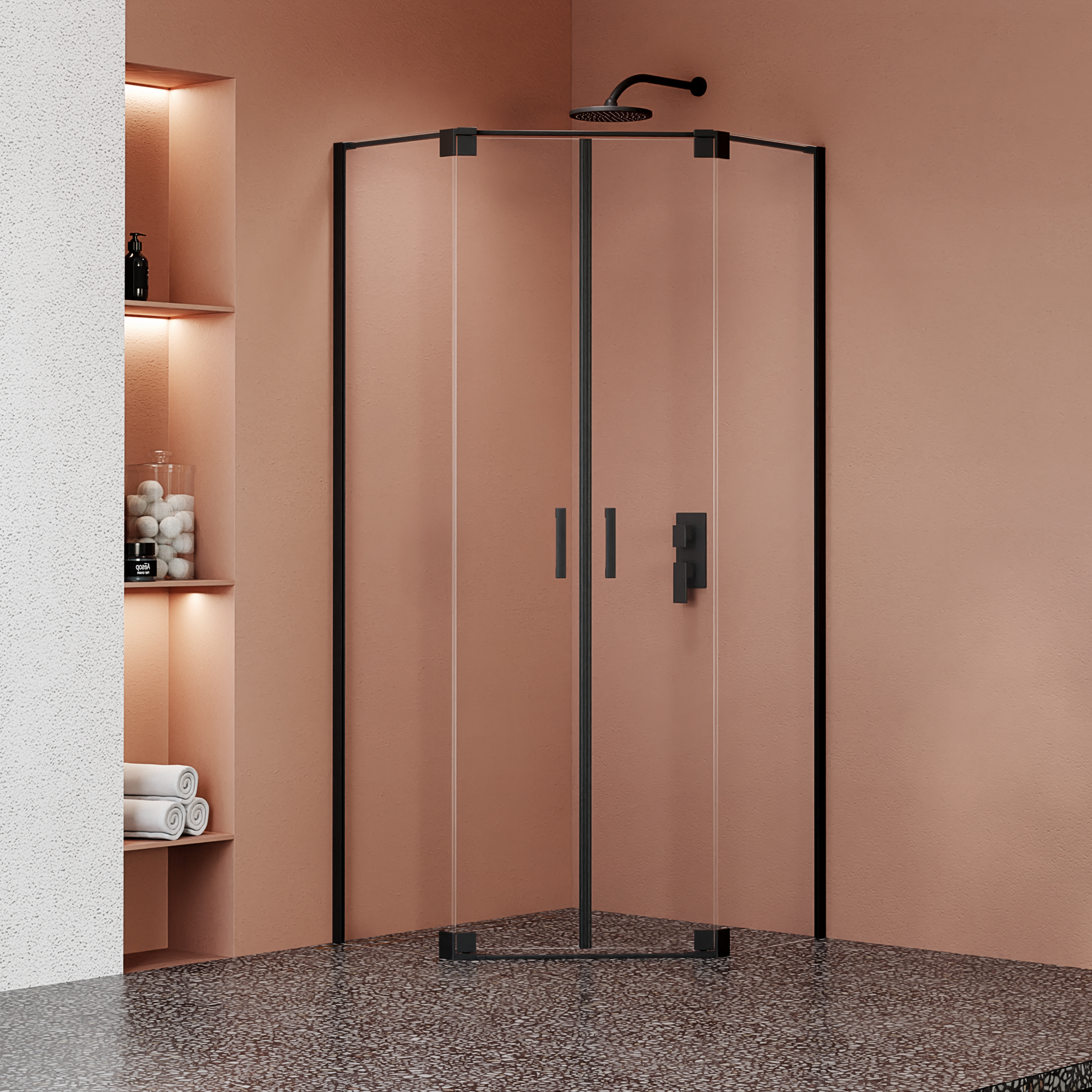 Kabina prysznicowa Swing 2U 90 x 200 Wellneo - 2