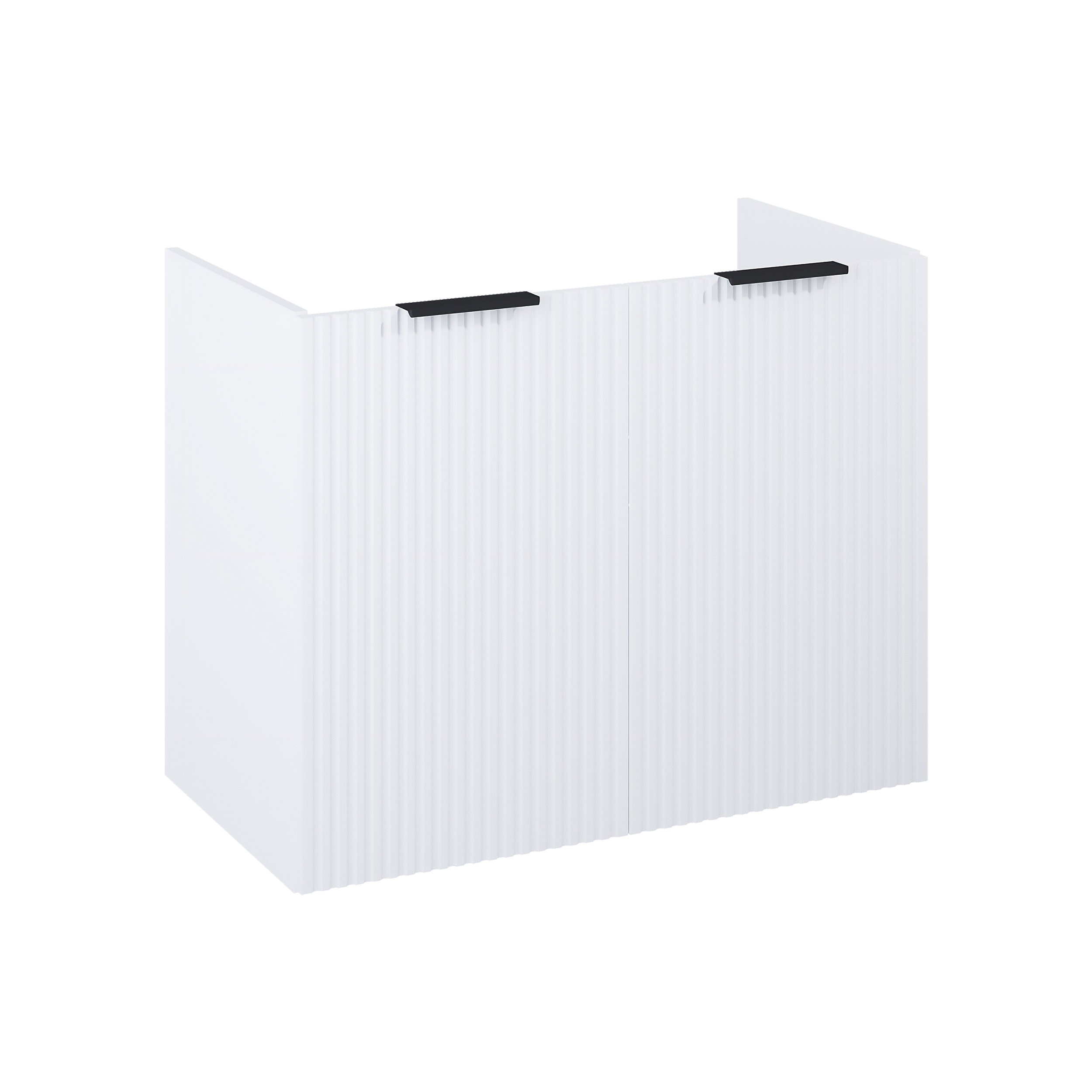Szafka pod umywalkę Nabel 2-drzwiowa 80x45.2x63.5 cm biały mat Roca