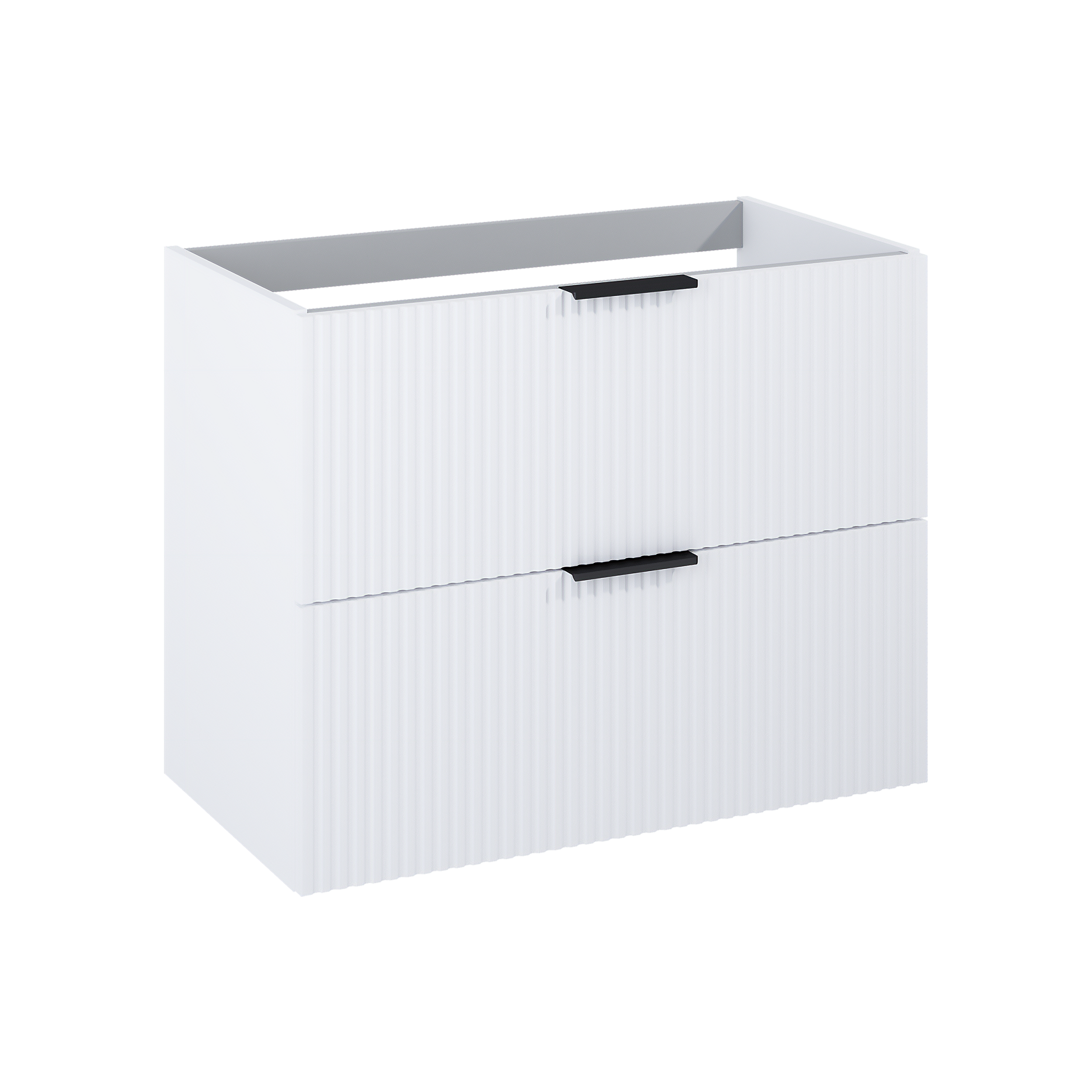 Szafka pod umywalkę Nabel 80x45.2x63.5 cm biały mat Roca