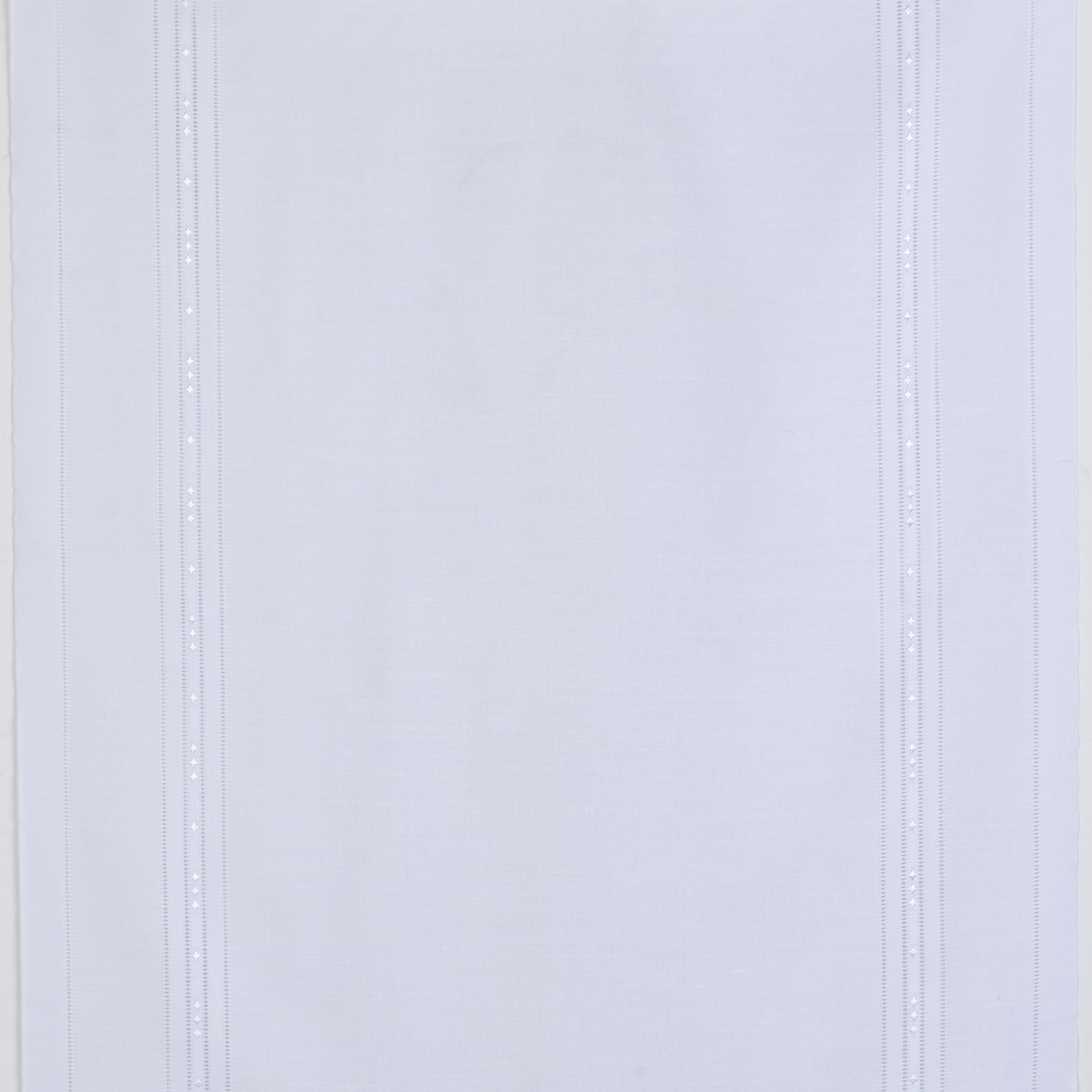 Visillo al corte lino albandi 60 blanco ancho 60 cm