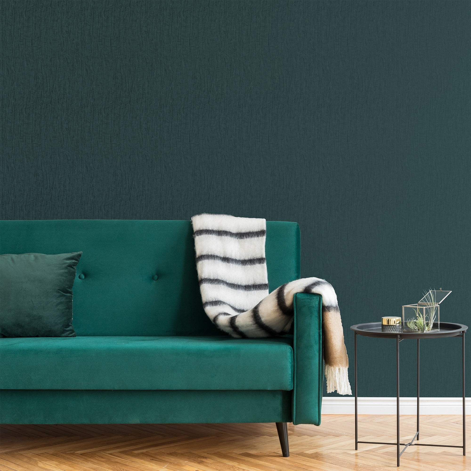 Papel pintado vinilo liso azul