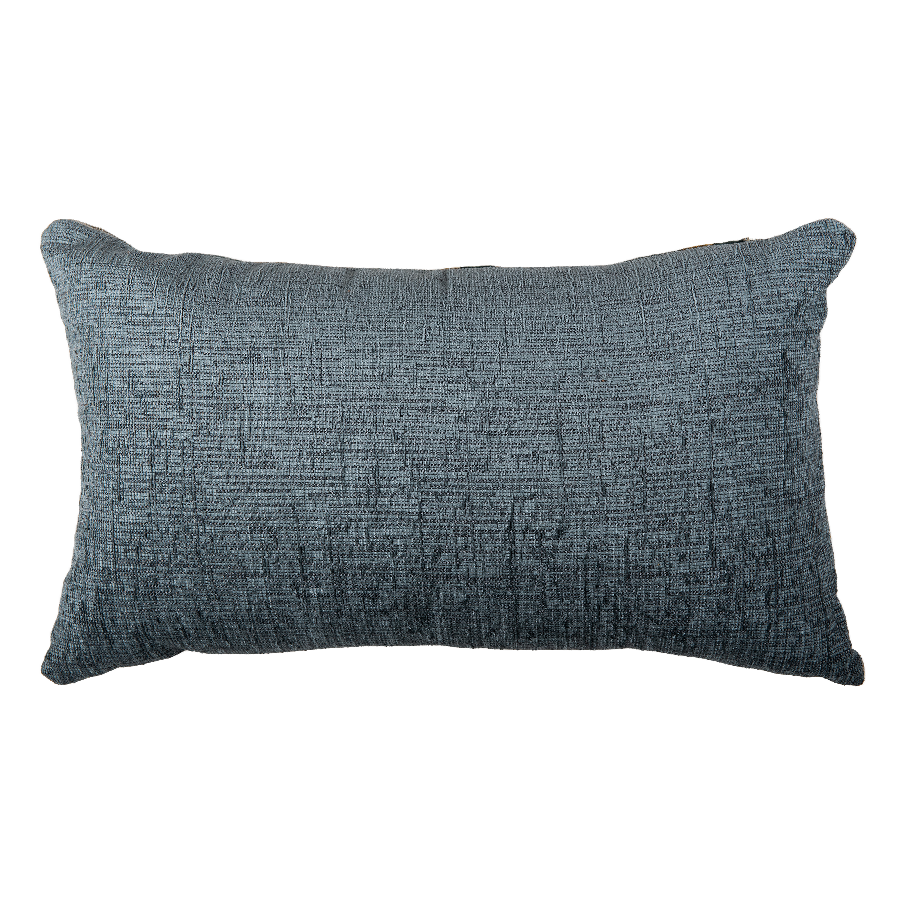 Coussin Jacquard bleu/vert l.50 x H.30 cm - 8