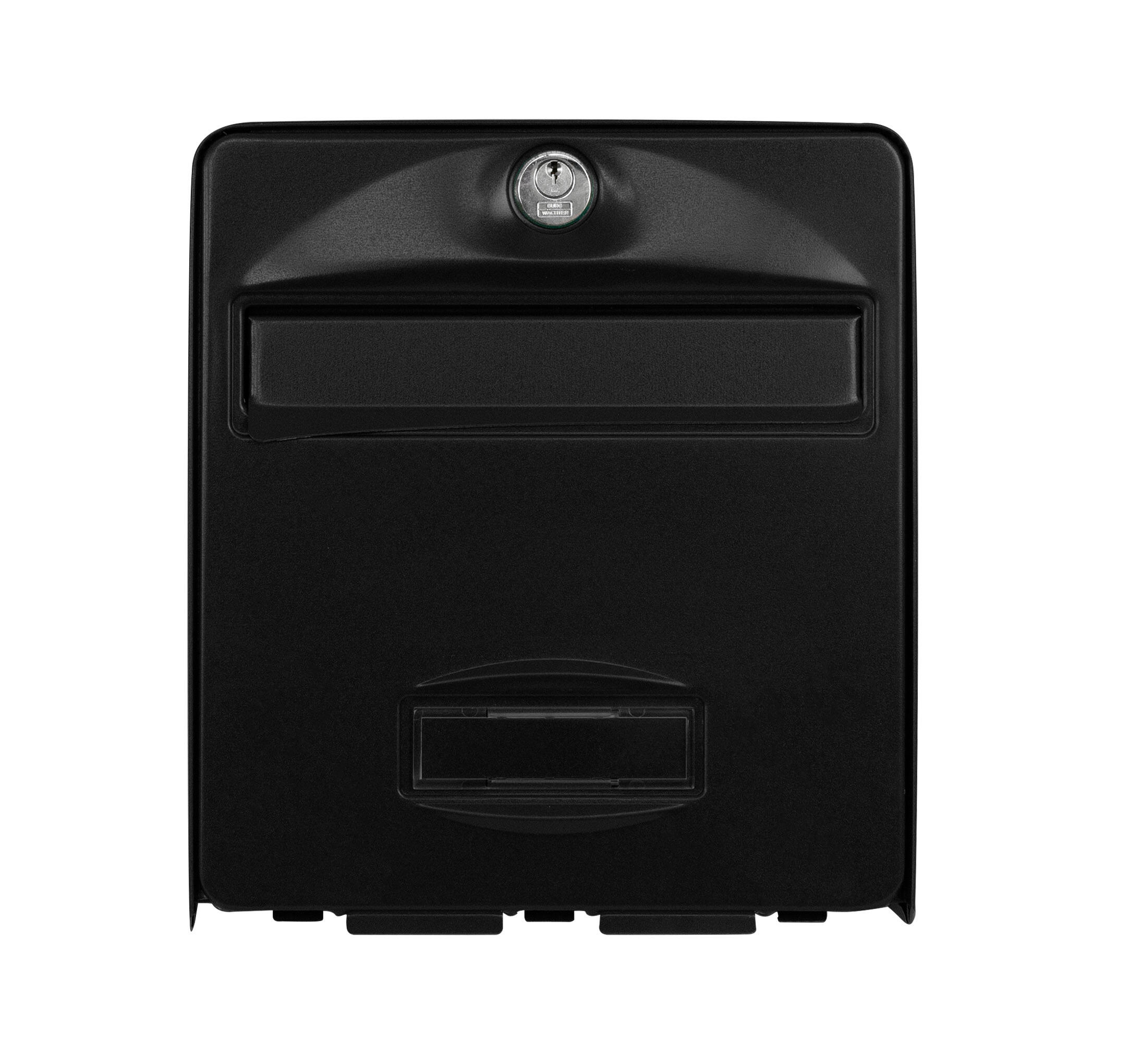 Boîte aux lettres normalisée 1 porte extérieur BURG-WÄCHTER Balthazar acier noir - 3