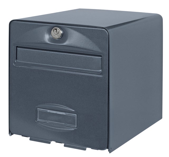 Boîte aux lettres normalisée 1 porte extérieur BURG-WÄCHTER Balthazar anthracite