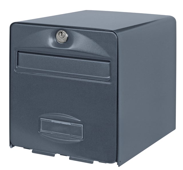 Boîte aux lettres normalisée 2portes extérieur BURG-WÄCHTER Balthazar anthracite