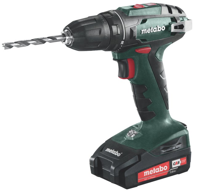 Perceuse sans fil 18 V METABO Bs 18, 48 Nm + 2 batteries 2Ah