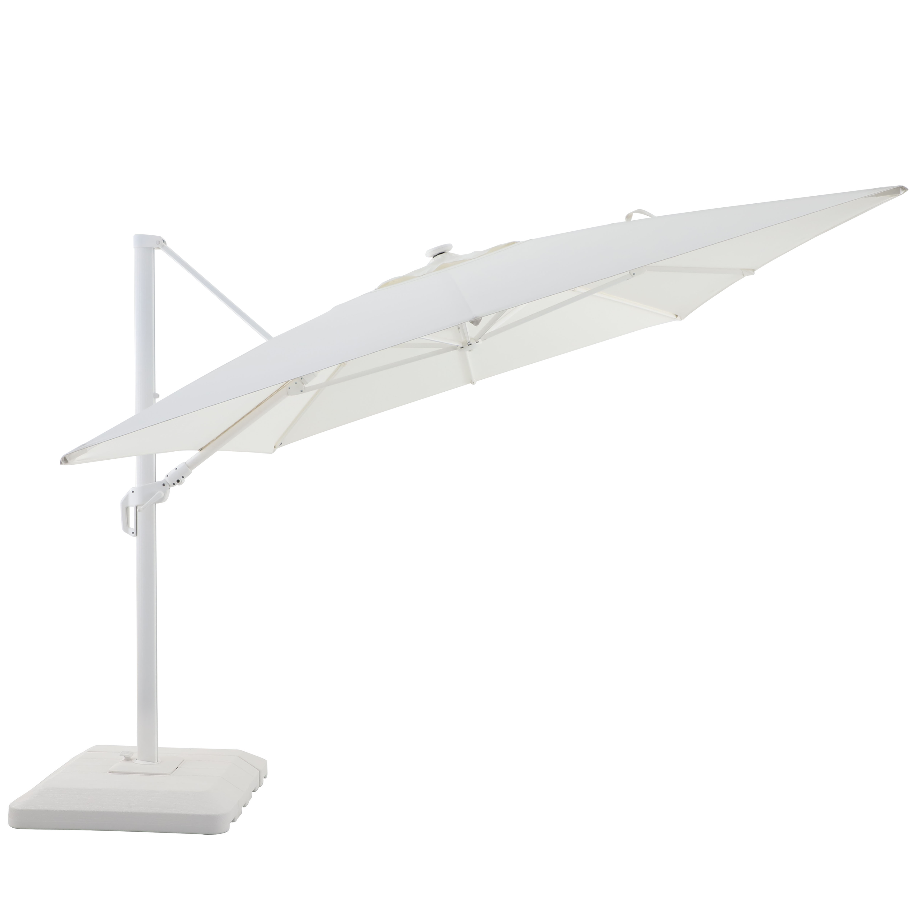 Chapéu de sol 280x390 cm branco Naterial - 16