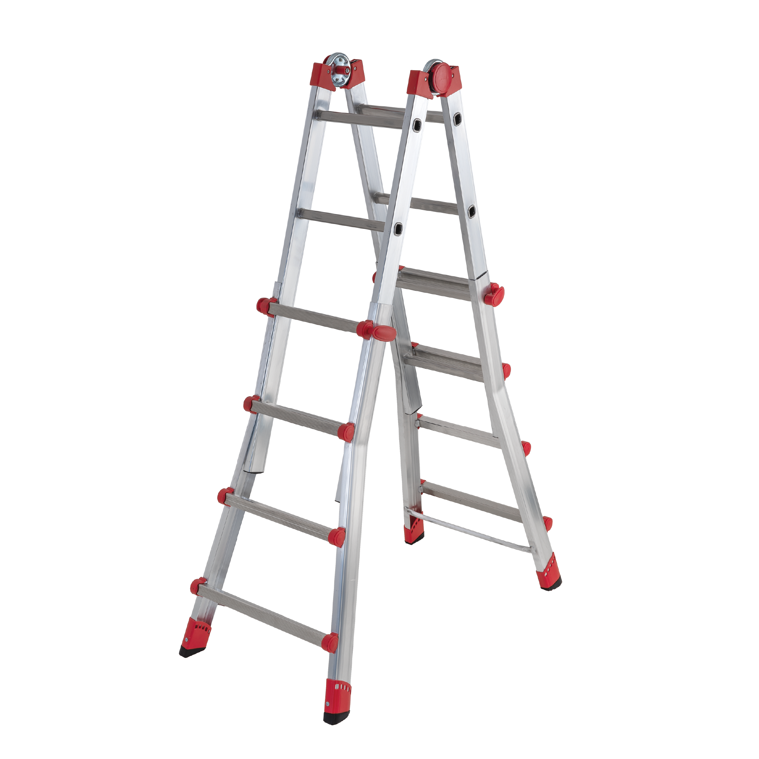 Echelle télescopique aluminium HAILO 16 marches - 4