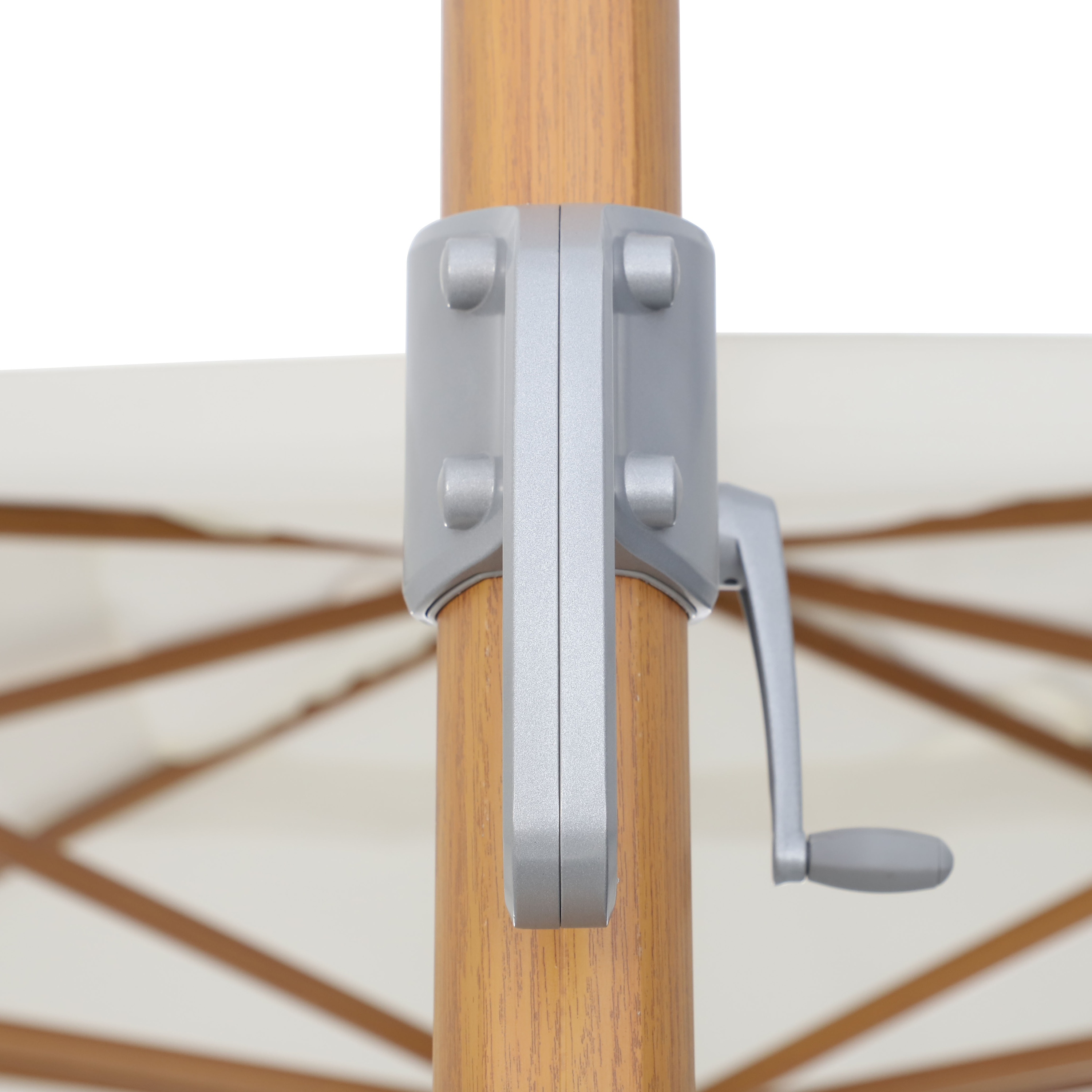 Chapéu de sol 290x390 cm branco Naterial - 18