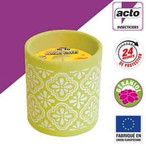 Bougies Citronnelle H HANSEL HOME - Pack De 18 Bougies Parfumées Jaunes, 20cm, 9 Heures