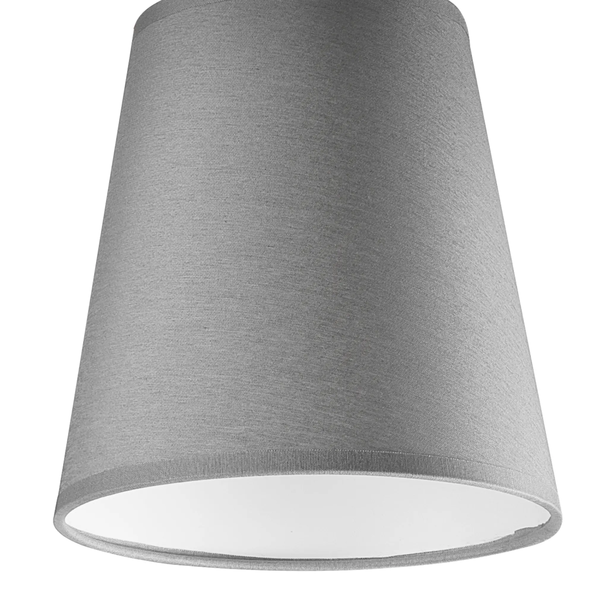 Lampa sufitowa Lula szara z drewnem E27 Lamkur - 6
