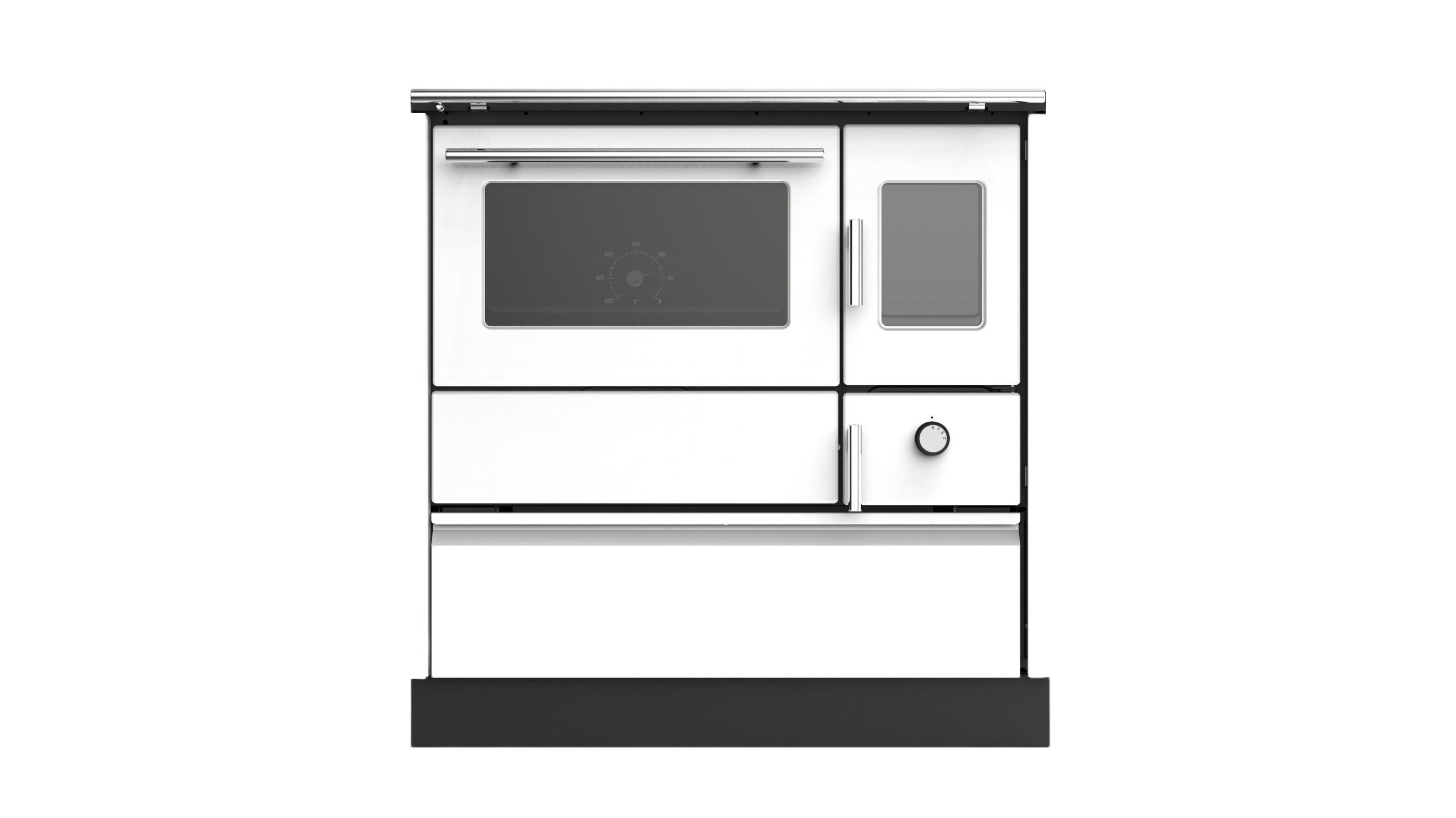 Kuchnia Alfa 85 G biała lewa