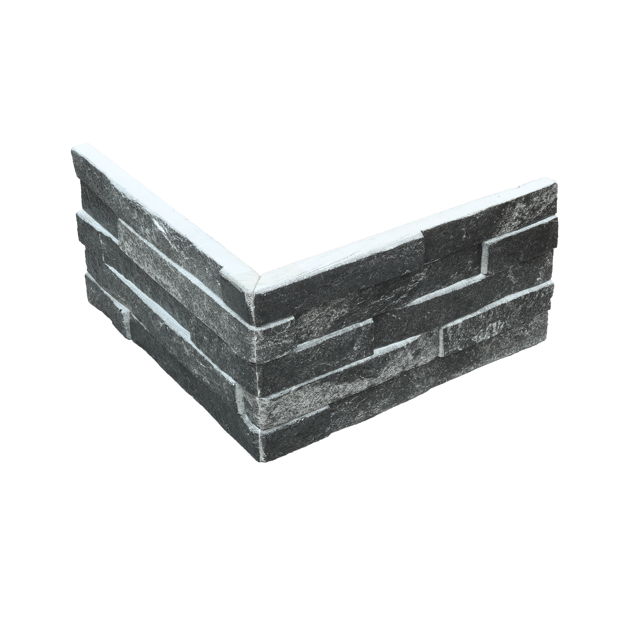 Narożnik elewacyjny dekoracyjny betonowy Mont Blanc Nero 0.82 mb