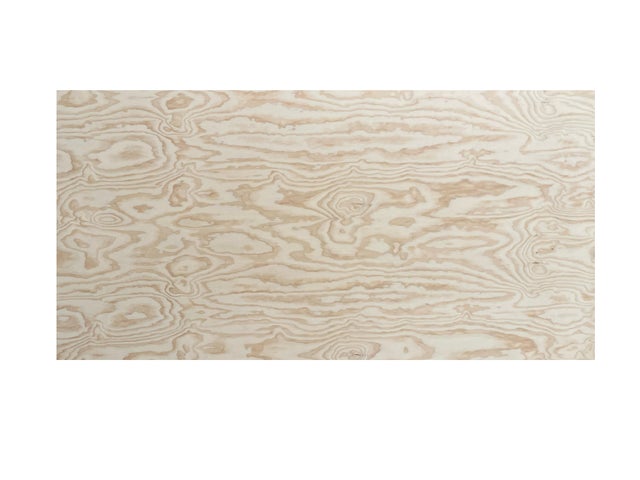 Tablero contrachapado de pino fenólico uso interior/exterior de 122x244x1,5cm