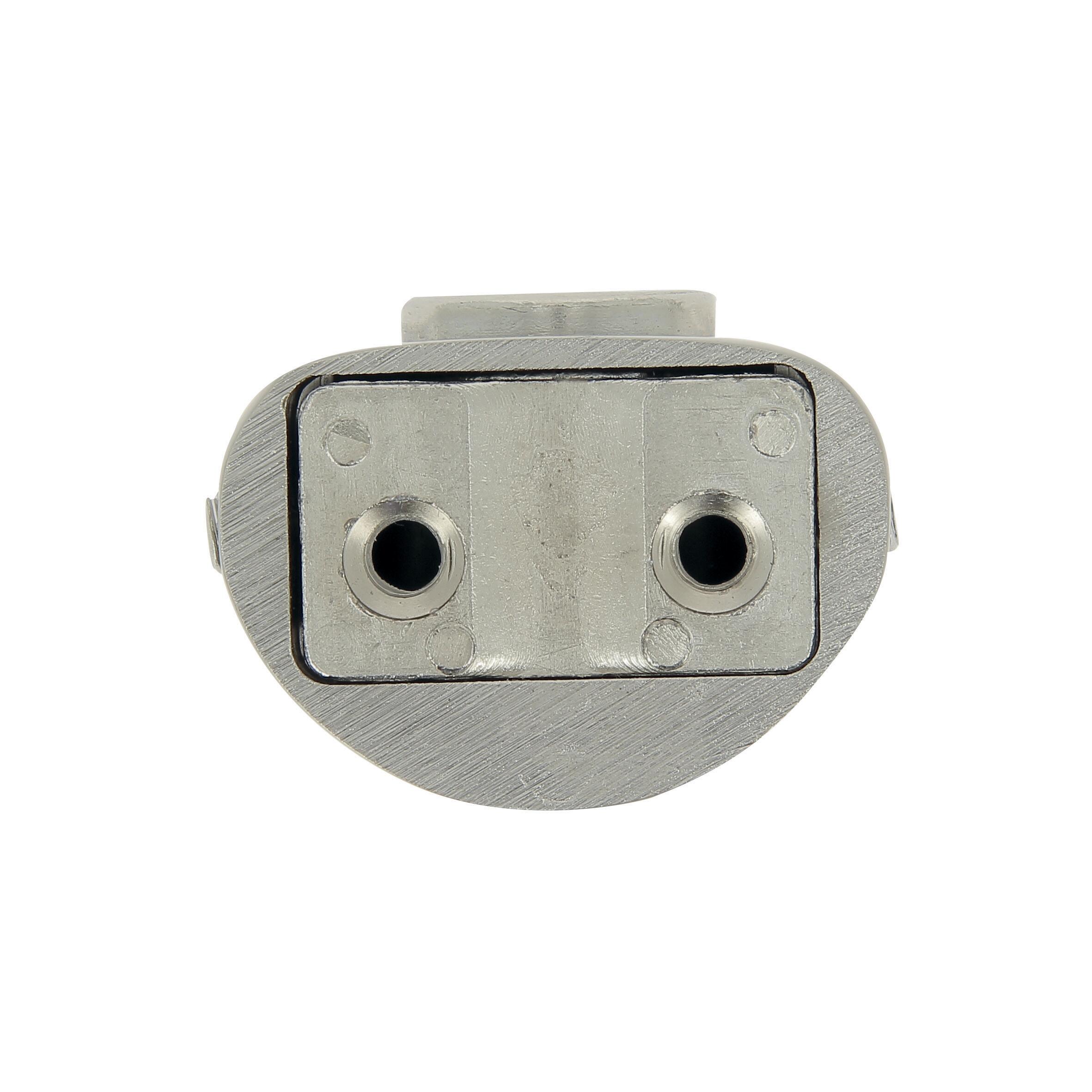 Butée de porte aimanté CHRISLIGNE zamak nickelé, L.3.3 x H.3.7 x l.4.3 cm - 6