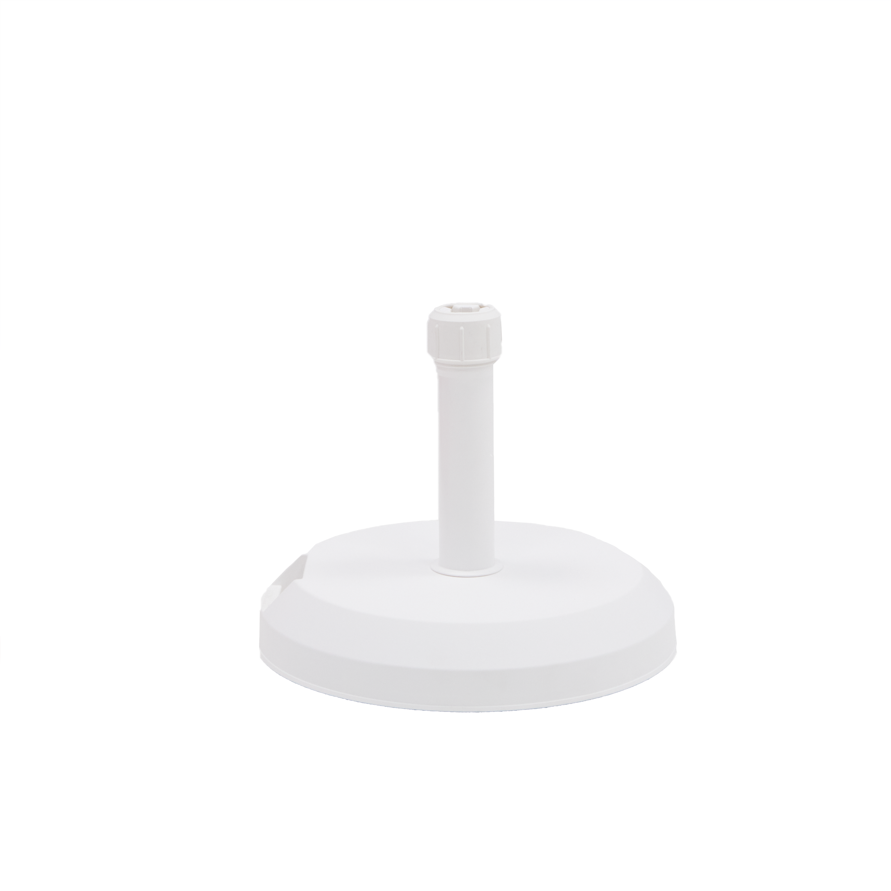 Base redonda para chapéu-sol 29 kg branco Naterial - 9