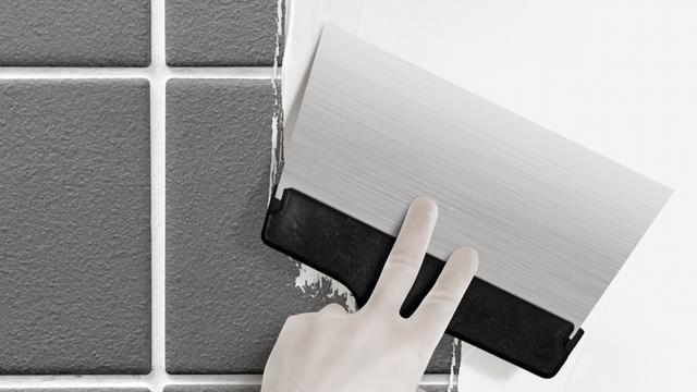 masilla cubre azulejos para renovar el baño sin obras
