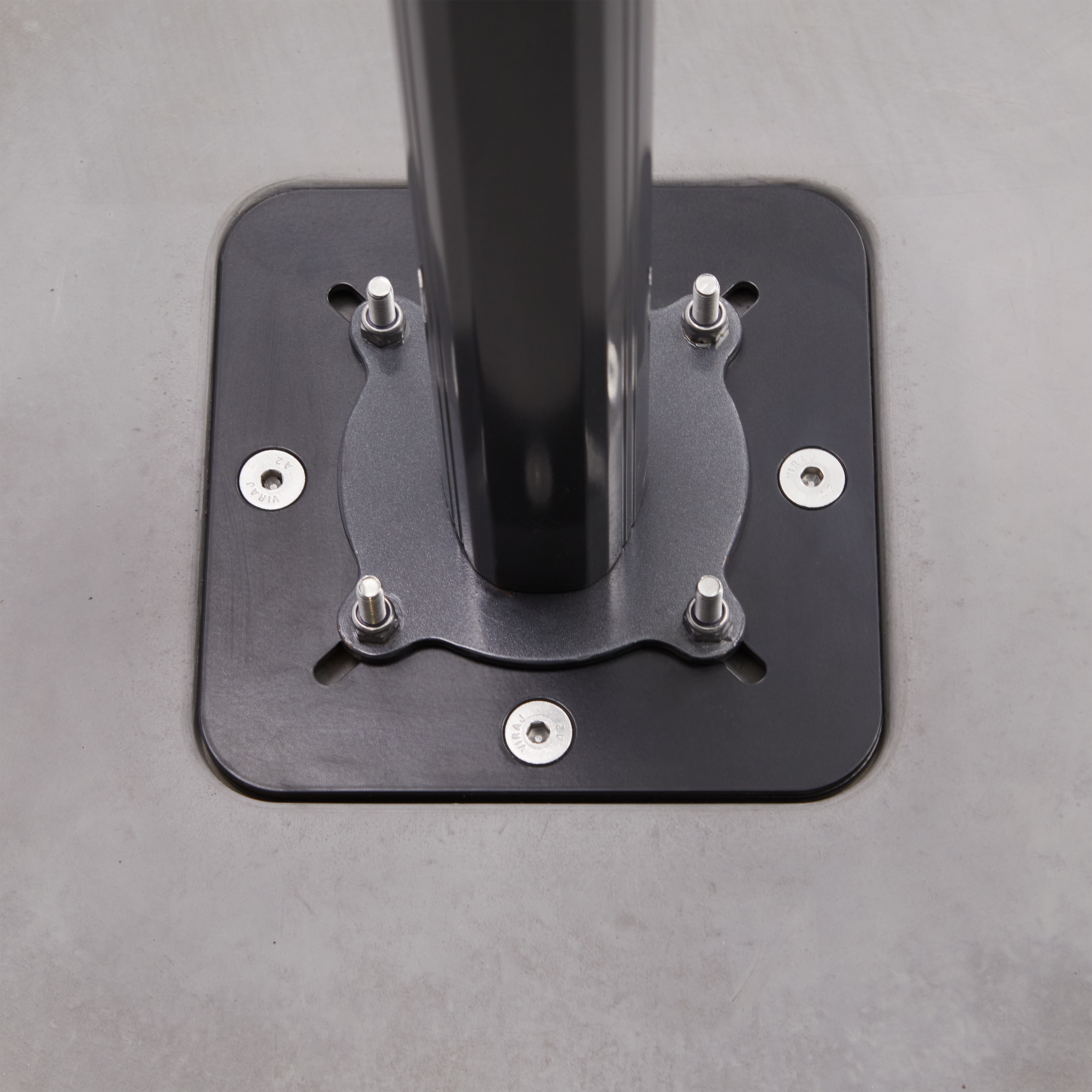 VidaXL Base De Parasol Sur Roulettes Pour Poteaux De 37/42/52/58mm En