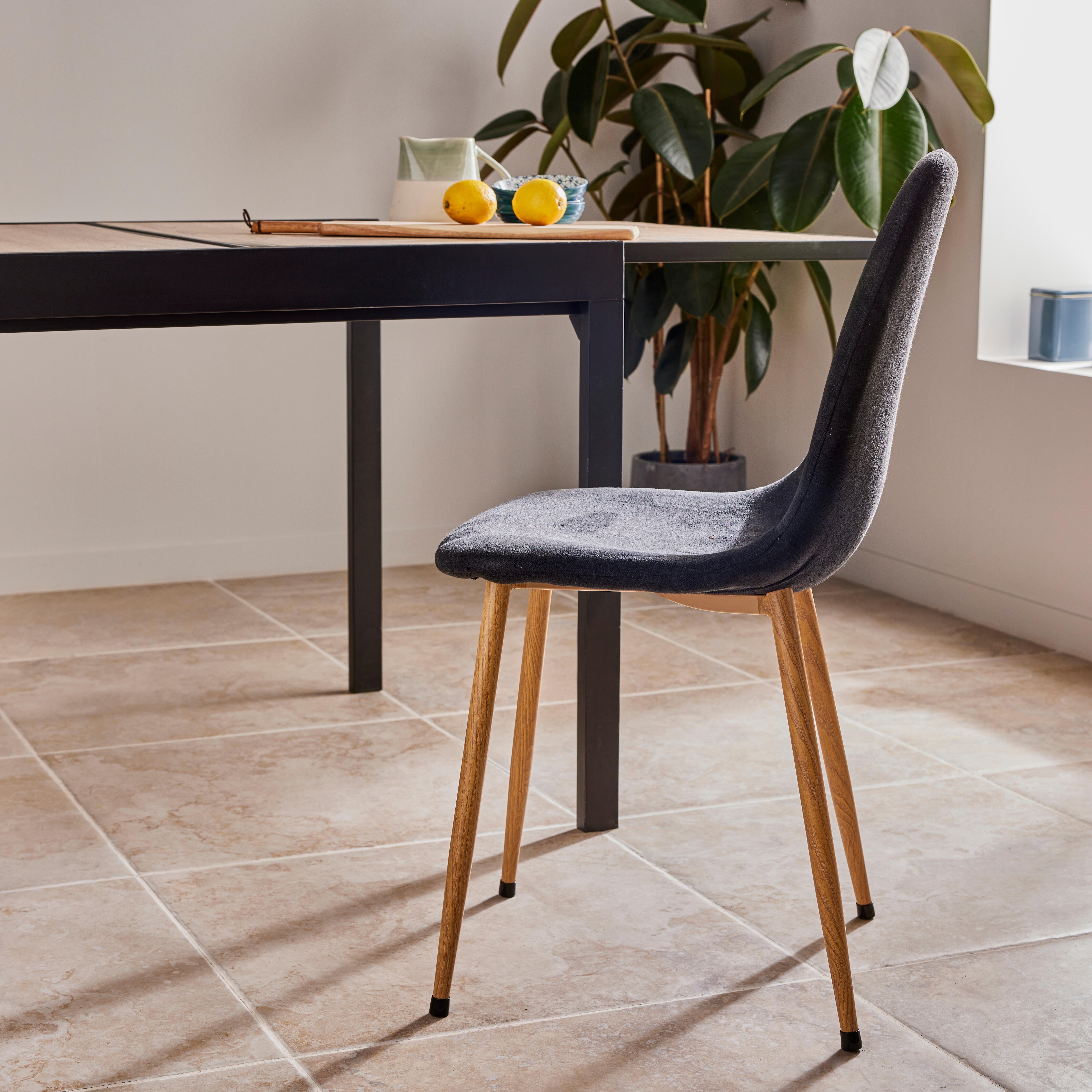 Sottopiede per mobile tondo STANDERS in pvc Nero Ø 16 x H 19.5 mm, 4 pezzi - 5