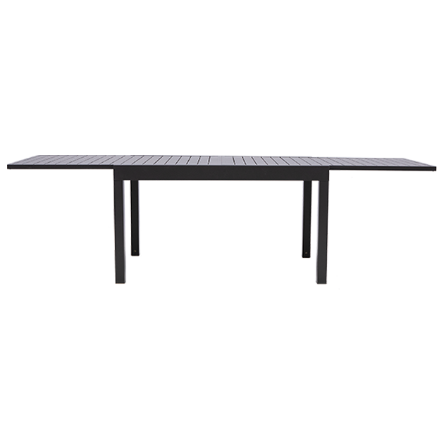 Tavolo da giardino allungabile Lyra II NATERIAL in alluminio grigio per 8 persone 135/270x90cm - 4