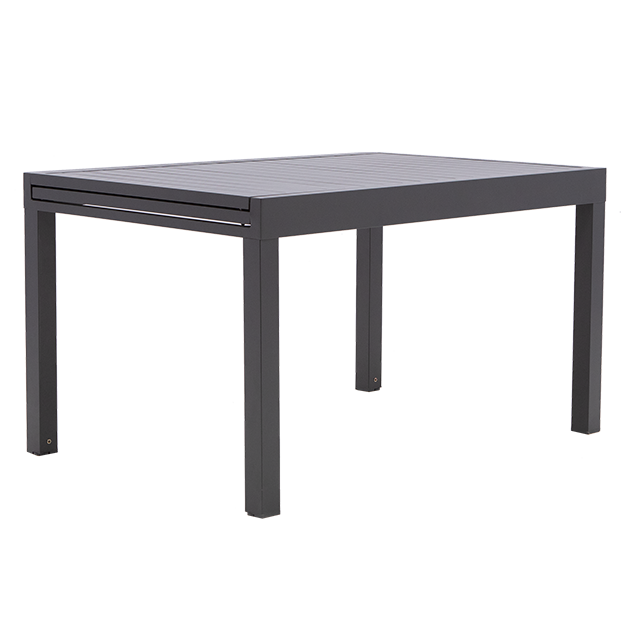 Table de jardin en aluminium anthracite 8 personnes Lyra II NATERIAL