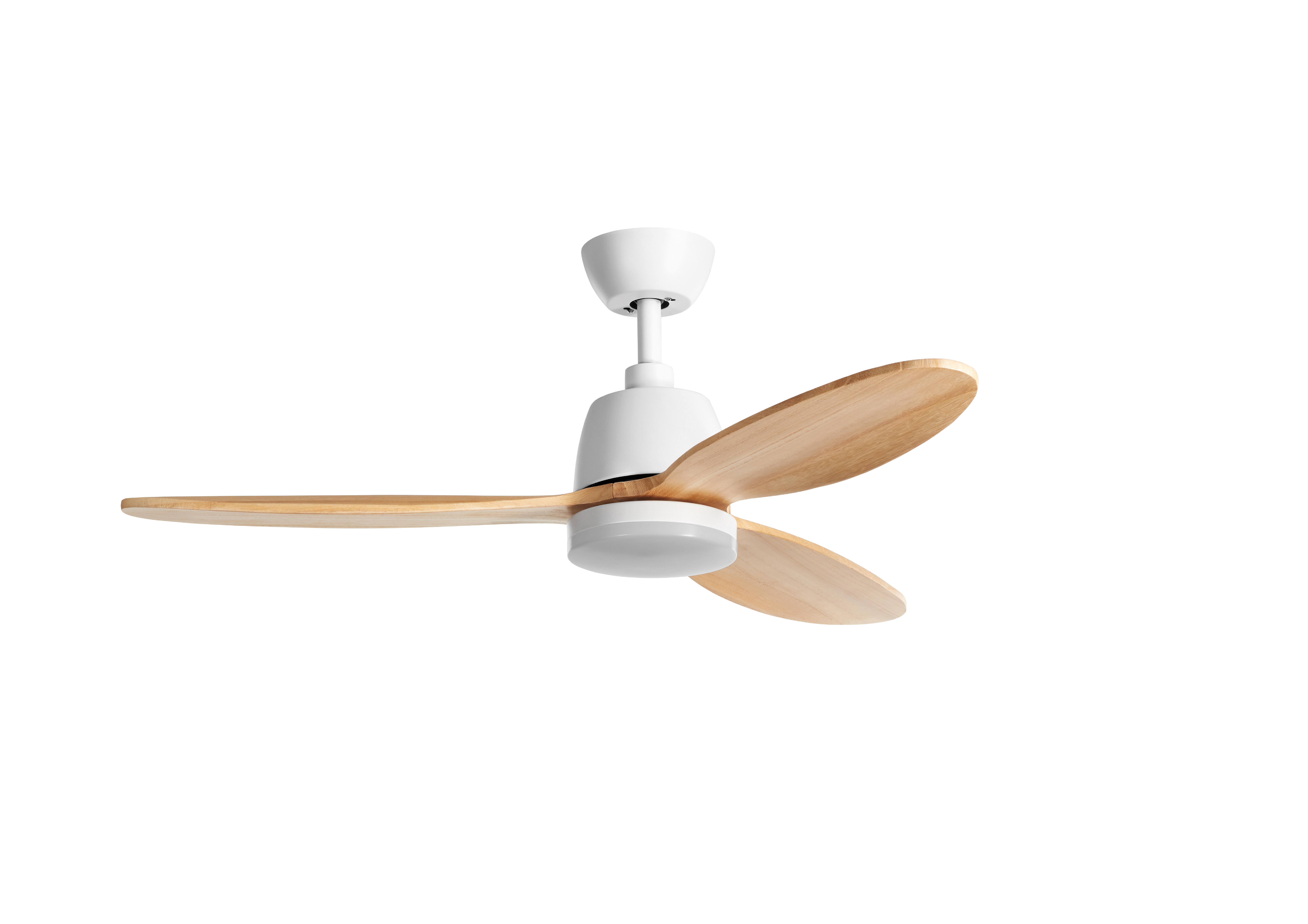Ventilador de techo con luz motor dc elna blanco 120 cm color luz regulable