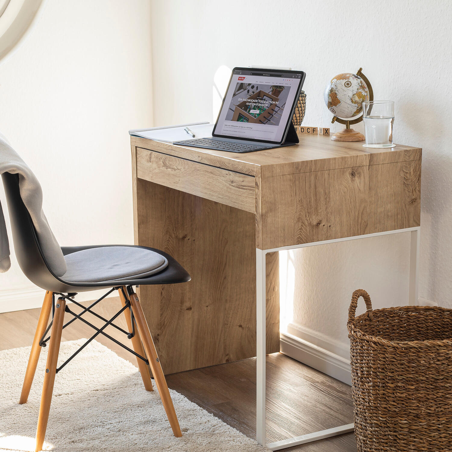 Placage décoratif D-C-FIX Effet bois chêne, ribbeck l.0.9 x L.2.1 m - 2