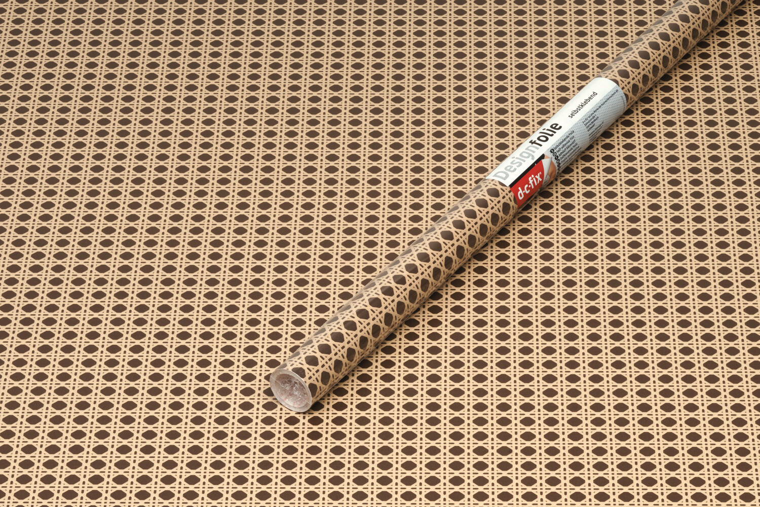 Adhésif décoratif en rouleau D-C-FIX Effet cannage, woven cane l.0.45 x L.2 m - 5