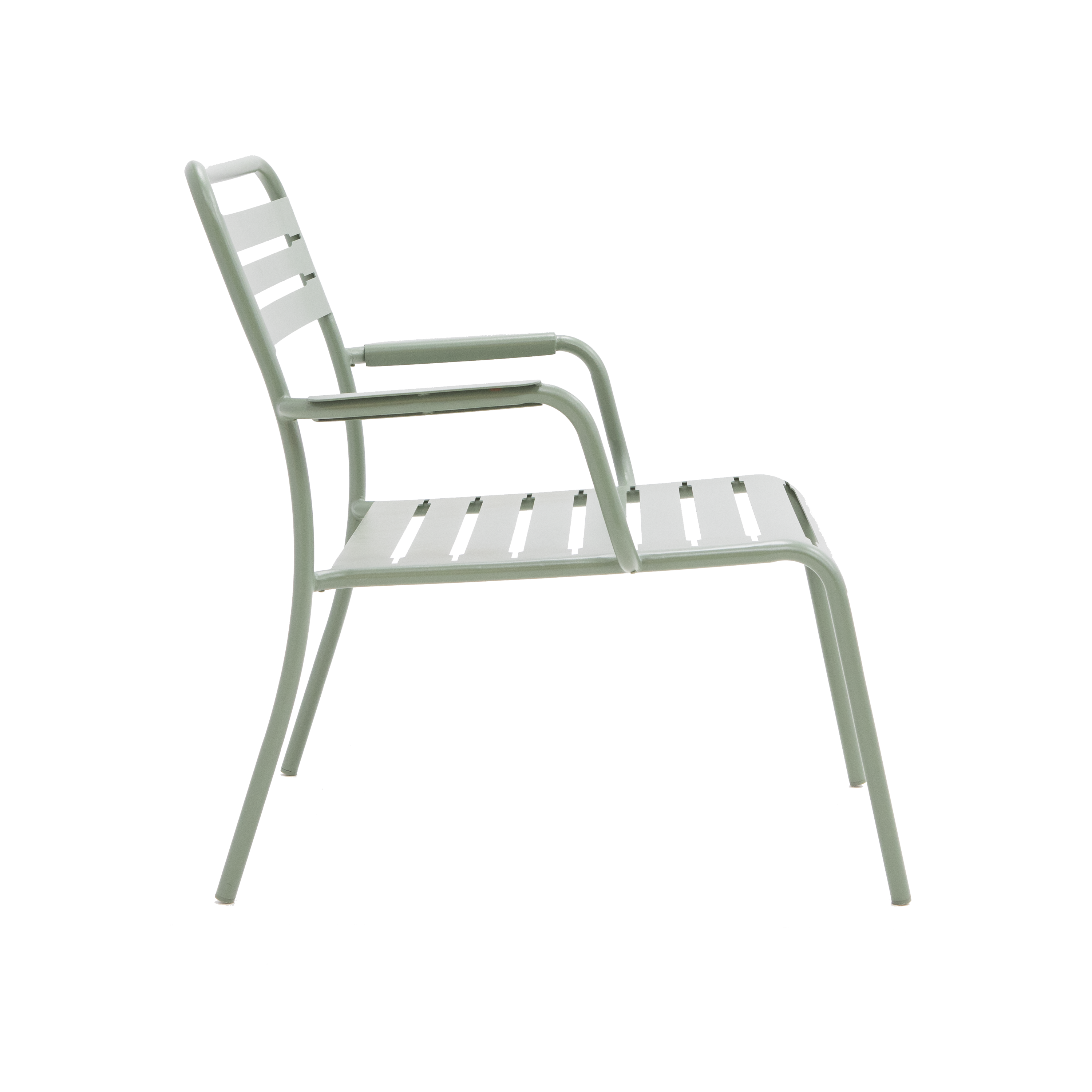 Fotel ogrodowy Cafe II stalowy zielony - 10