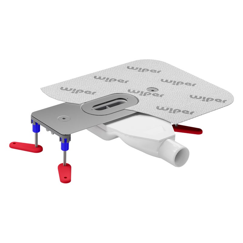 Zdjęcia - Syfon Wiper Baza odpływu liniowego prysznicowego 50 mm ELEMENT Szary