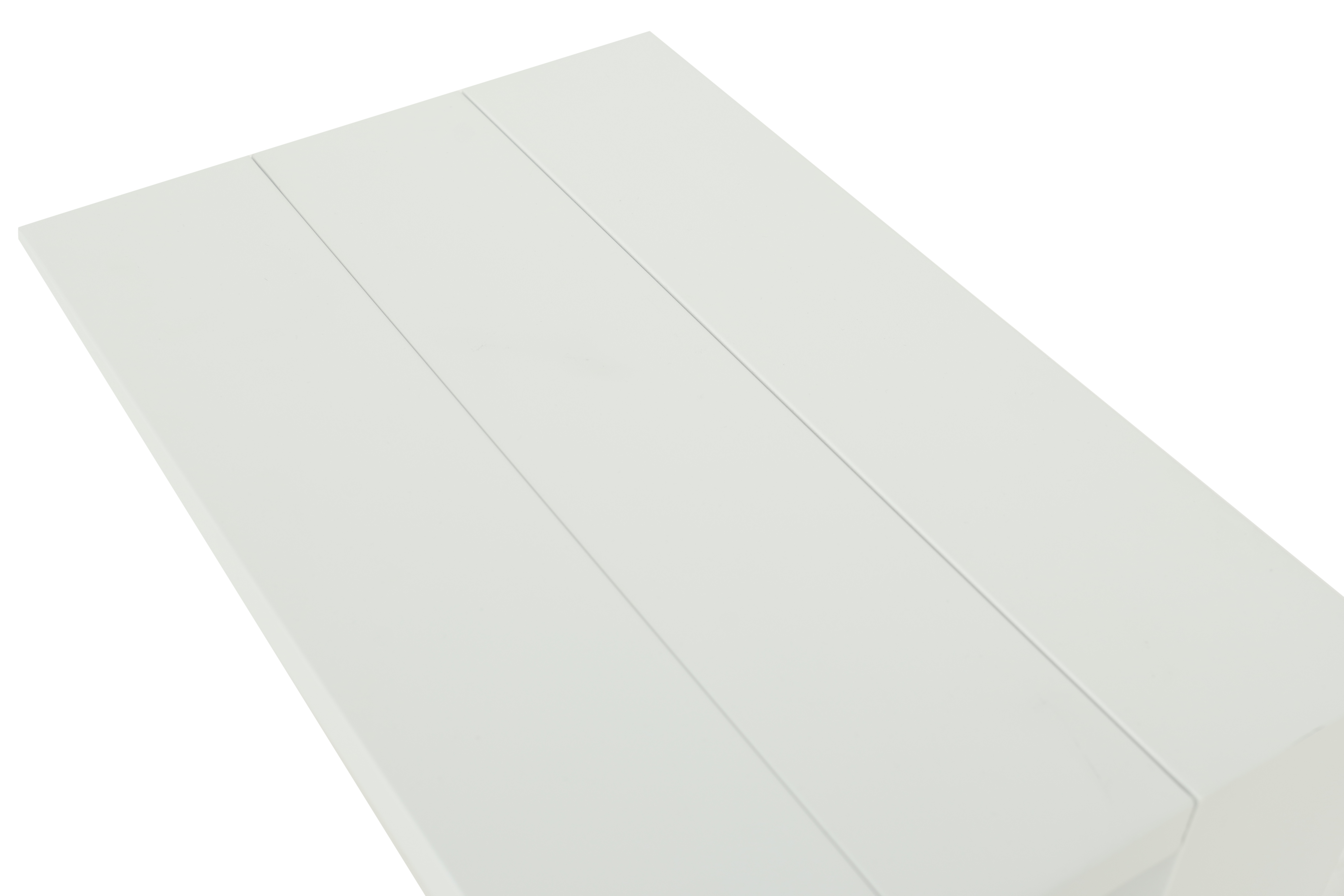 Table bout de canapé en aluminium blanc Athena NATERIAL - 7