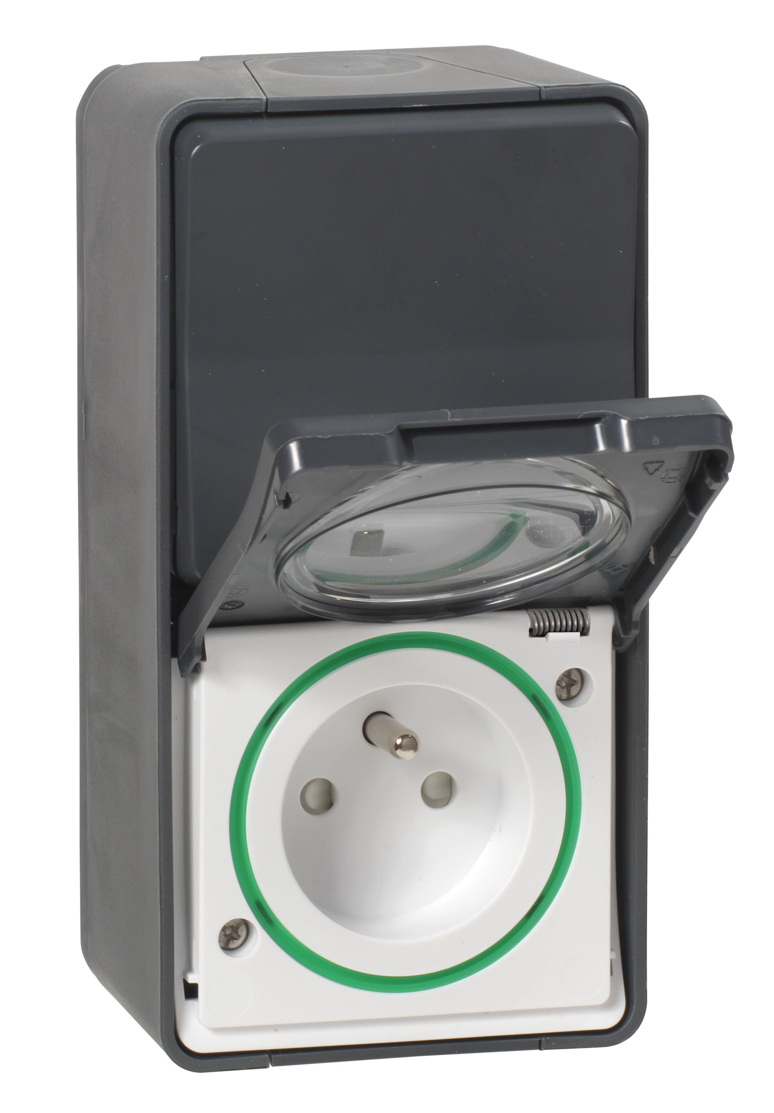 Prise de courant et interrupteur va et vient MUREVA - SCHNEIDER - 8