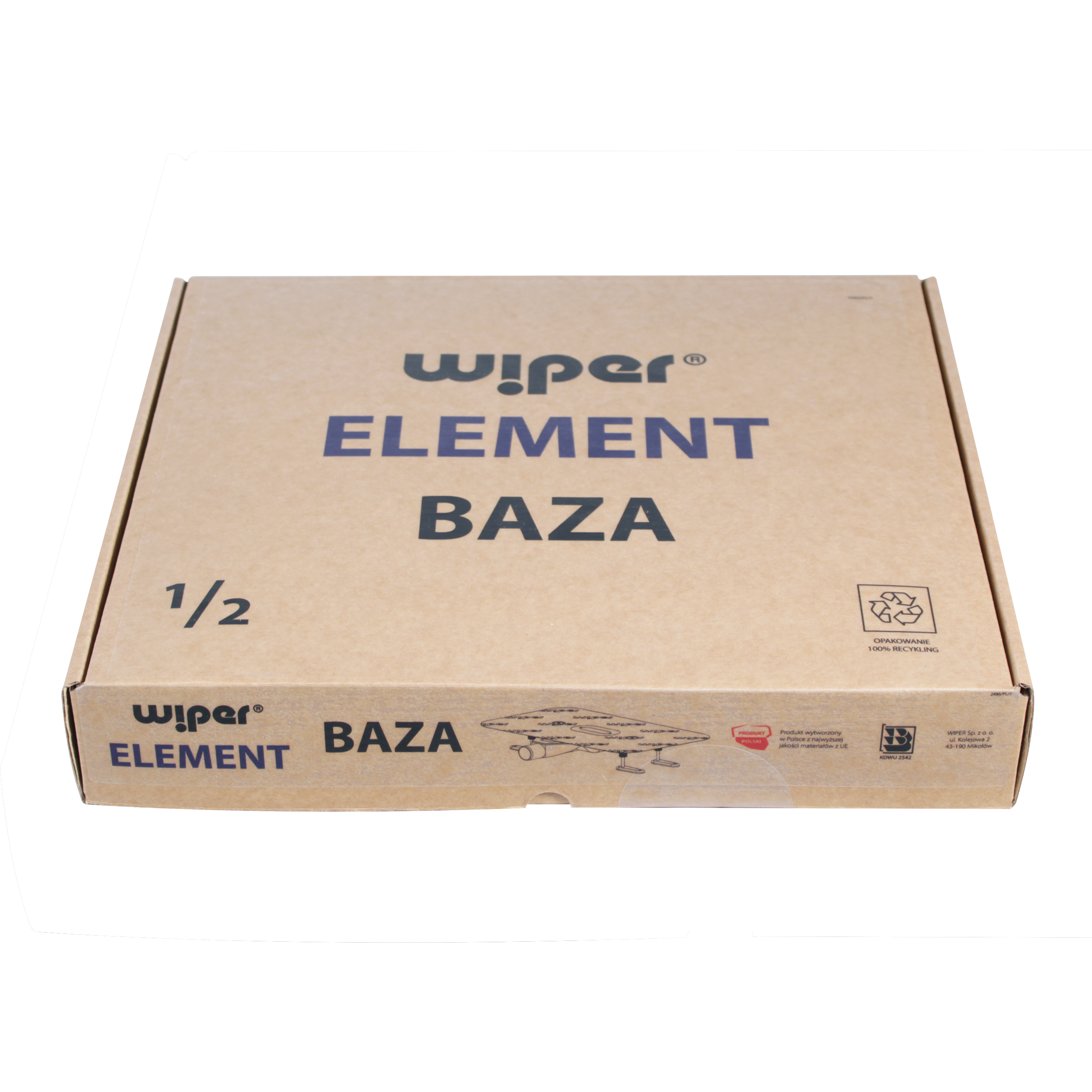 Baza odpływu liniowego prysznicowego 50 mm ELEMENT WIPER - 7