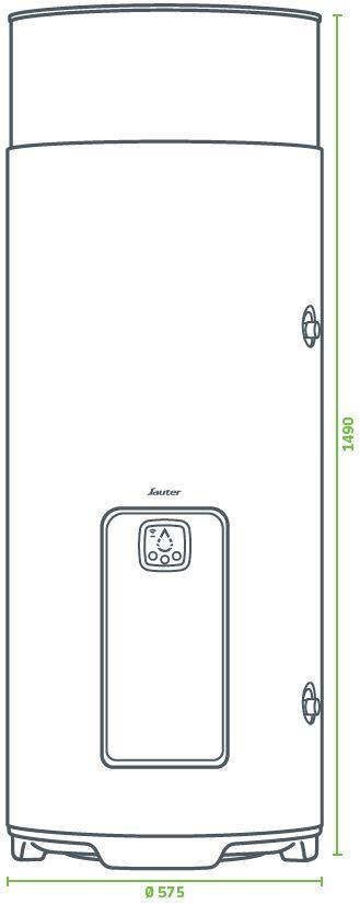 Chauffe-eau thermodynamique SAUTER Takhini 200 l - 4
