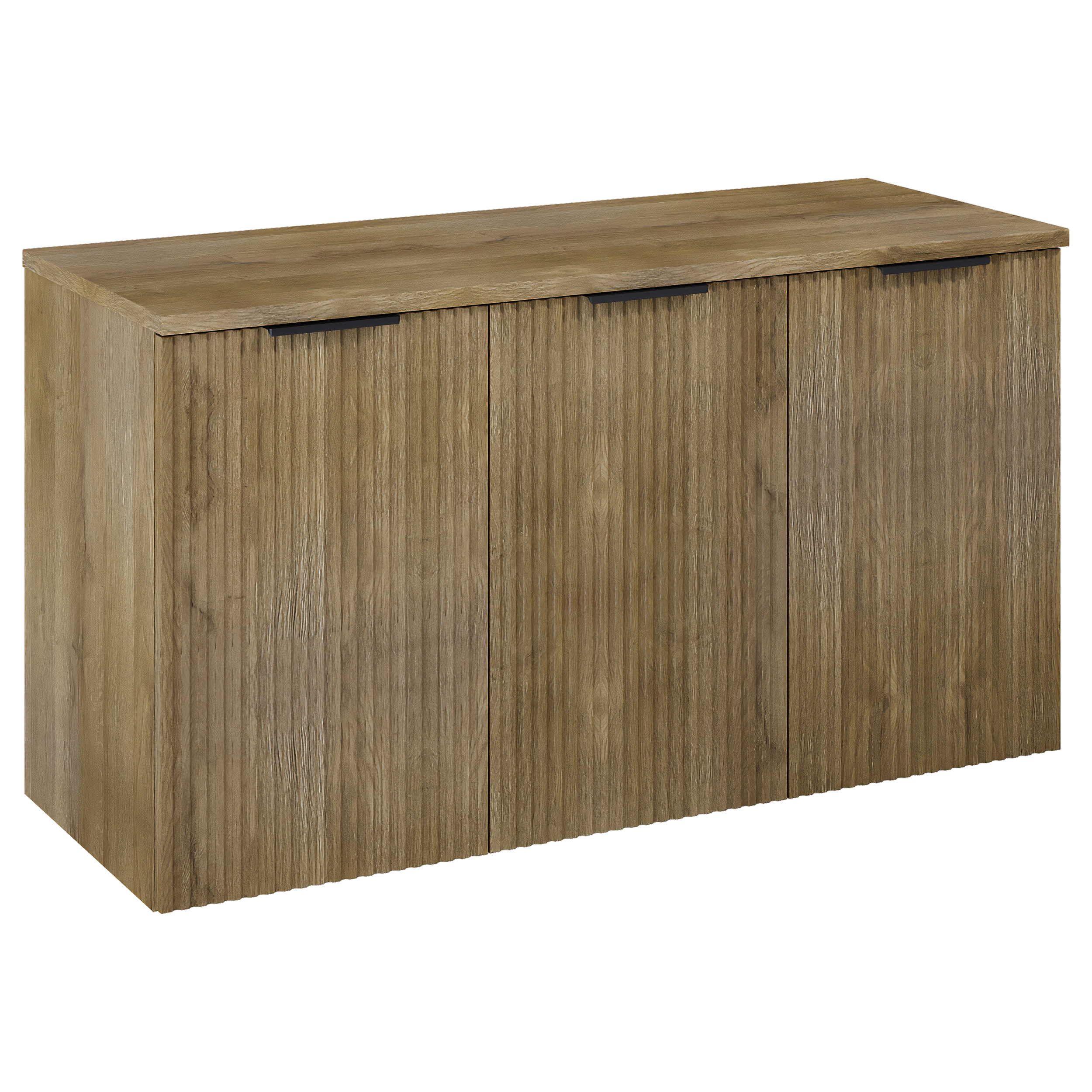 Szafka pod umywalkę Nabel 2-drzwiowa 80x45.2x63.5 cm dąb natural Roca - 5