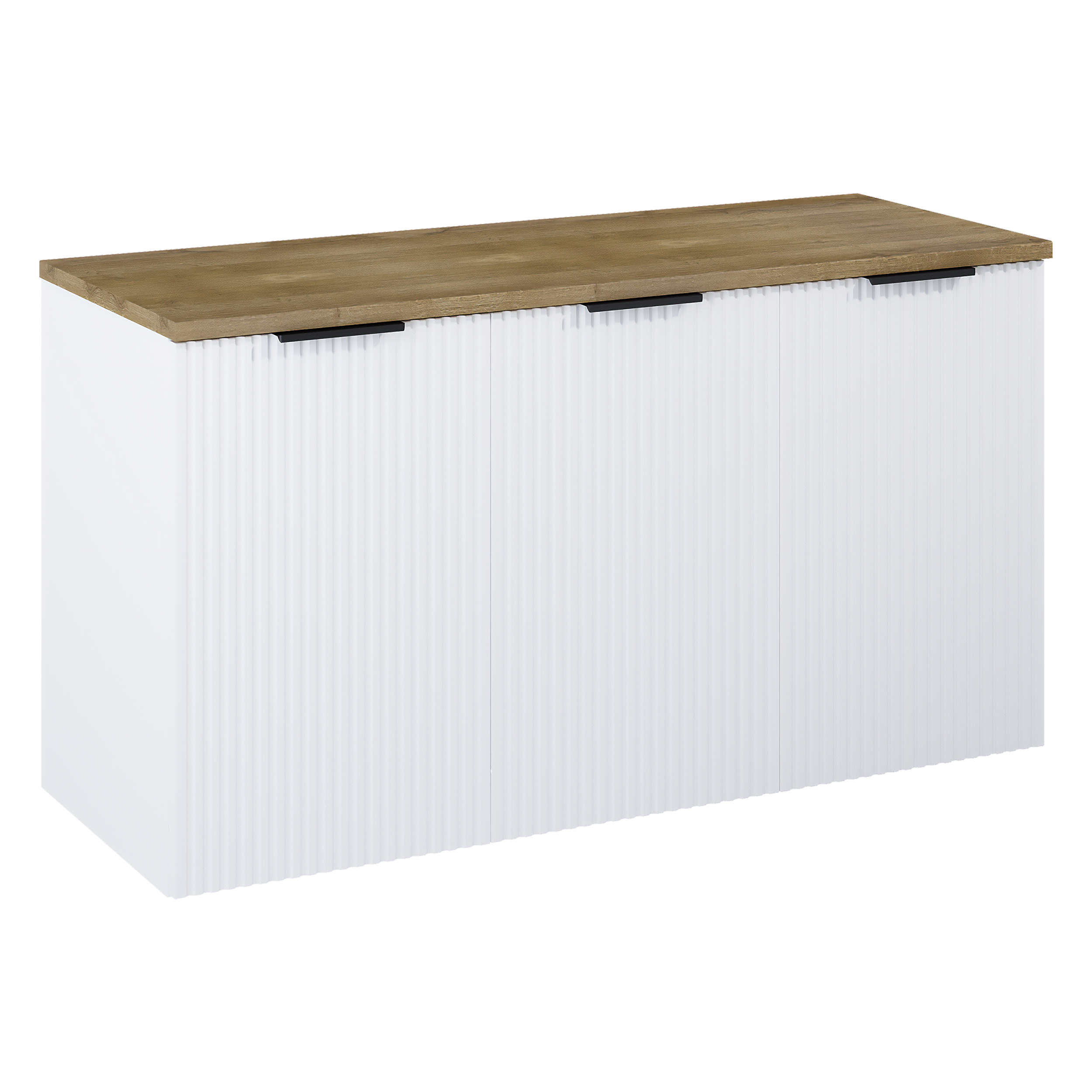 Szafka łazienkowa wisząca Nabel 40x45.2x63.5 cm biały mat Roca - 3