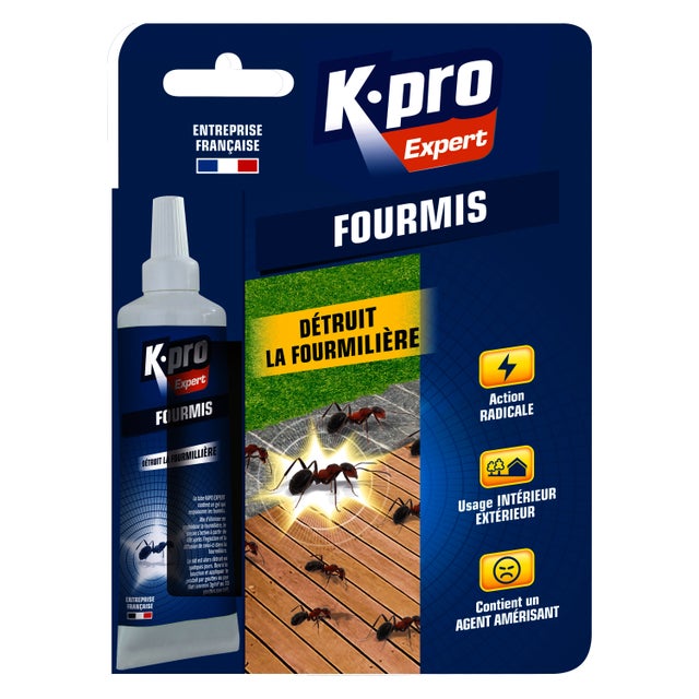 Insecticide fourmis, Tube formicide 15g K.PRO