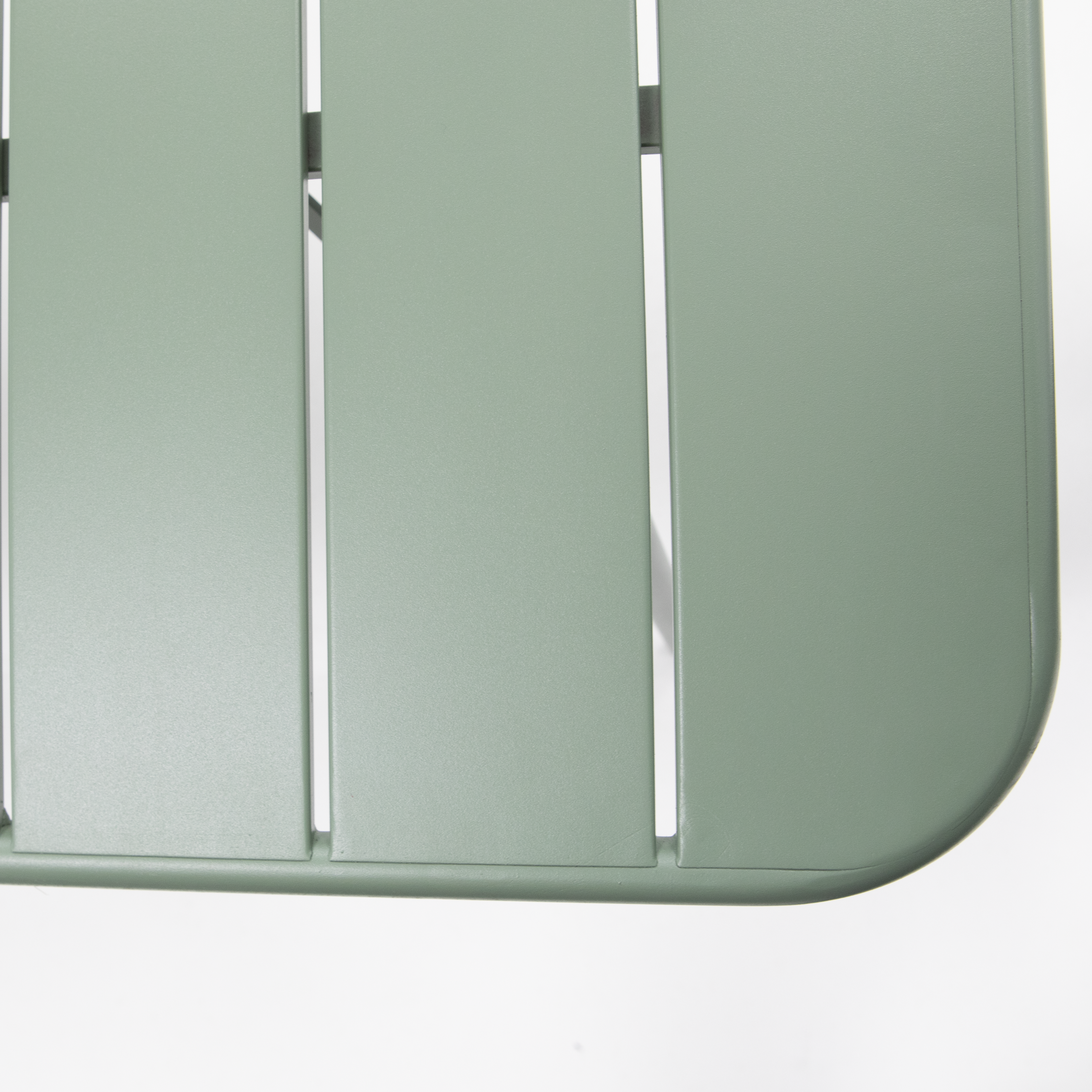 Mesa para jardim 140x80 cm retangular verde - 11