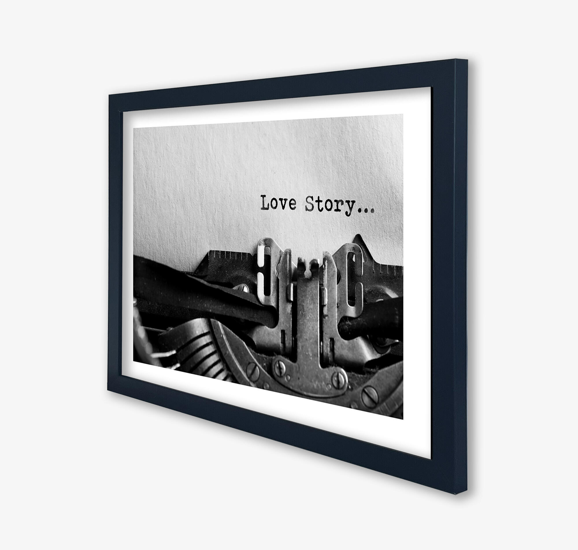 Stampa incorniciata Love story iris 33 x 43 cm - 7