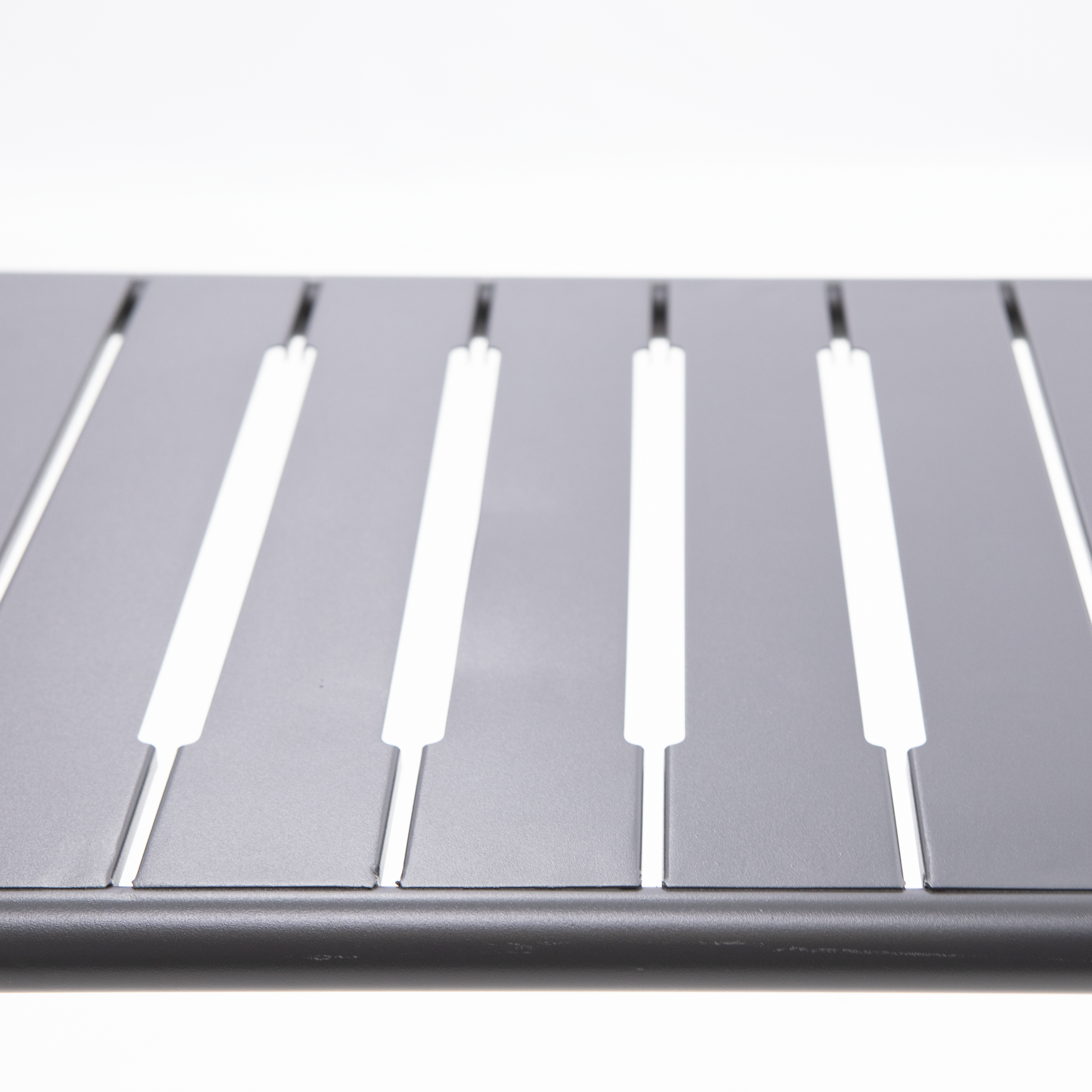 Mesa de refeição para varanda 120x75 cm antracite Cafe II - 8