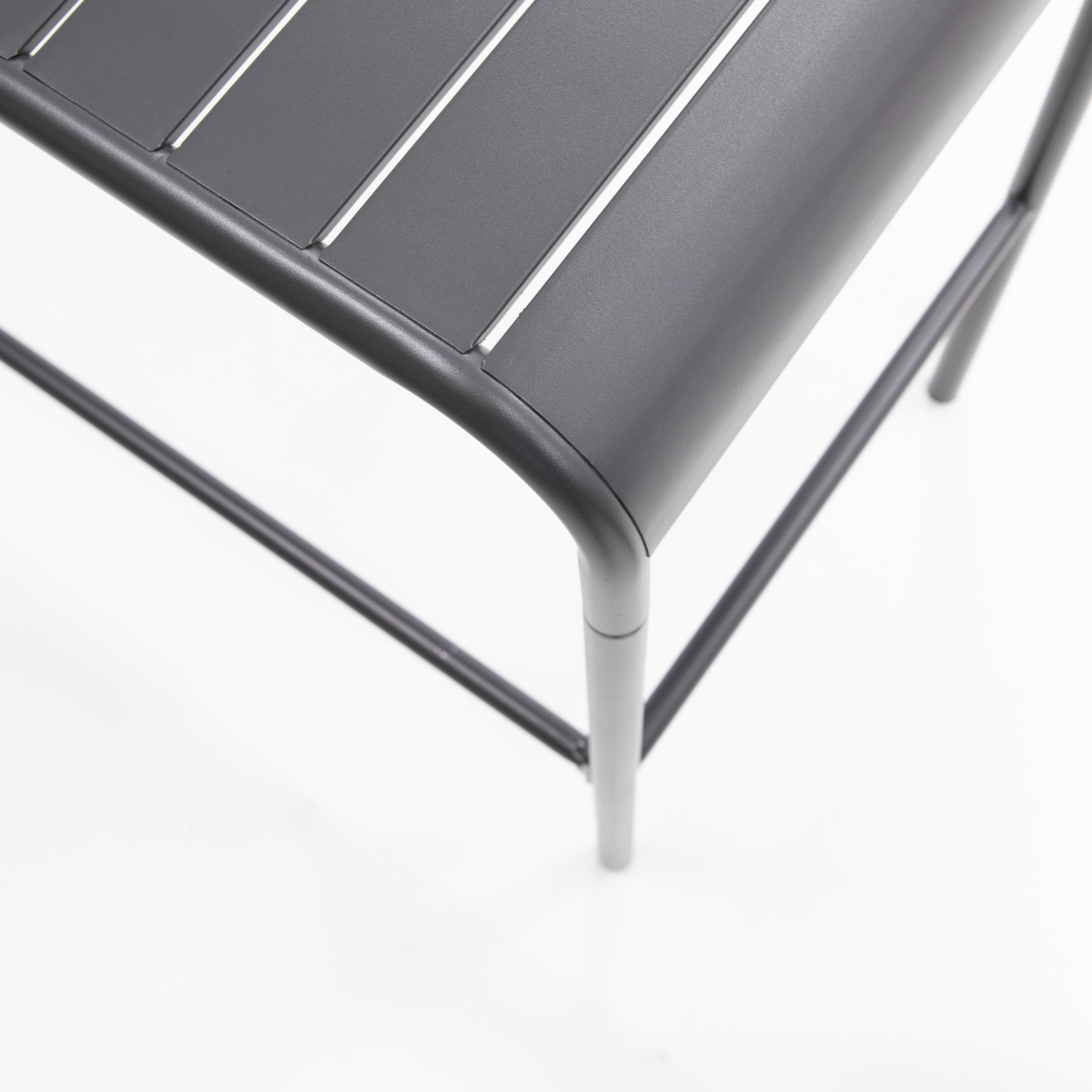 Mesa de refeição para varanda 120x75 cm antracite Cafe II - 11