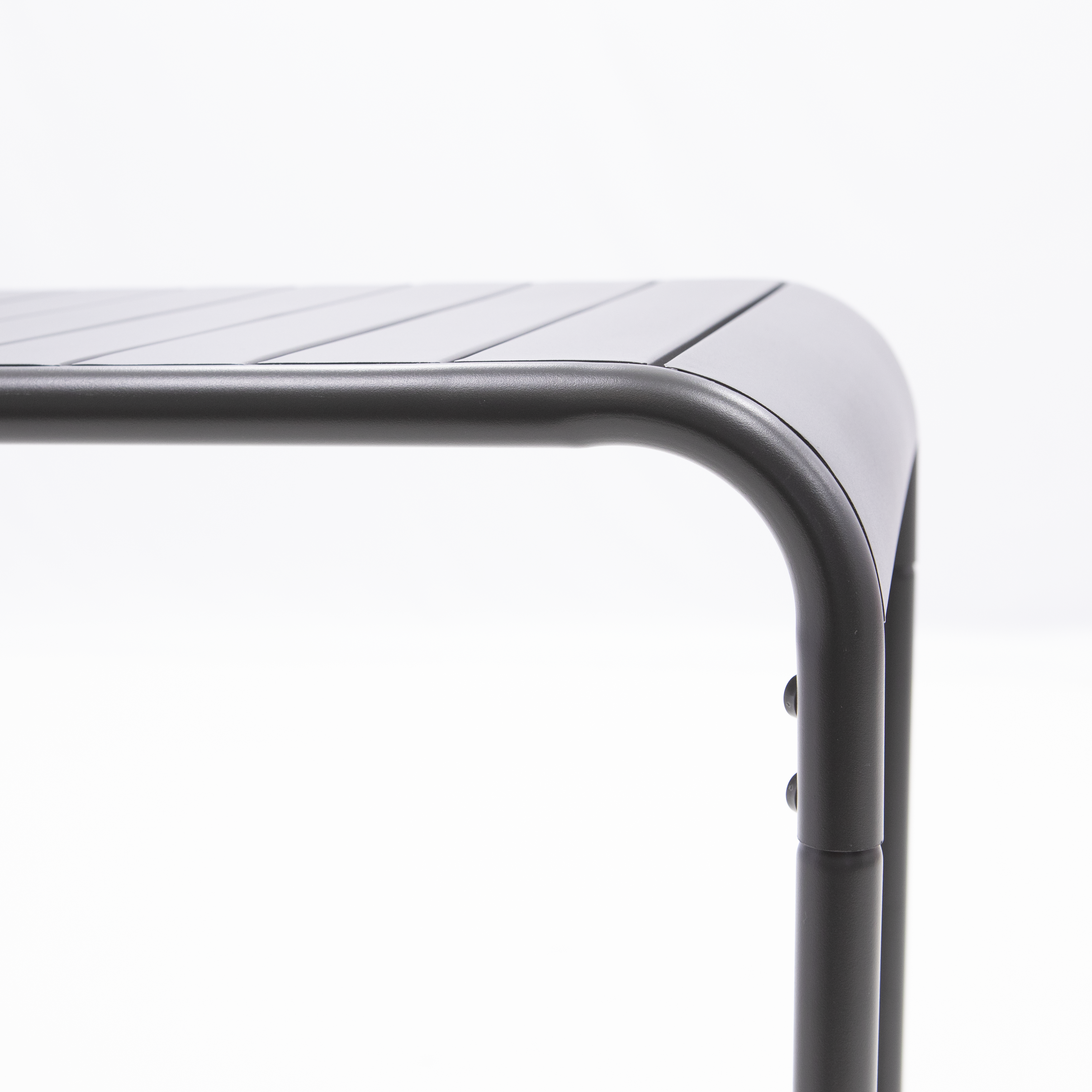 Mesa de refeição para varanda 120x75 cm antracite Cafe II - 12
