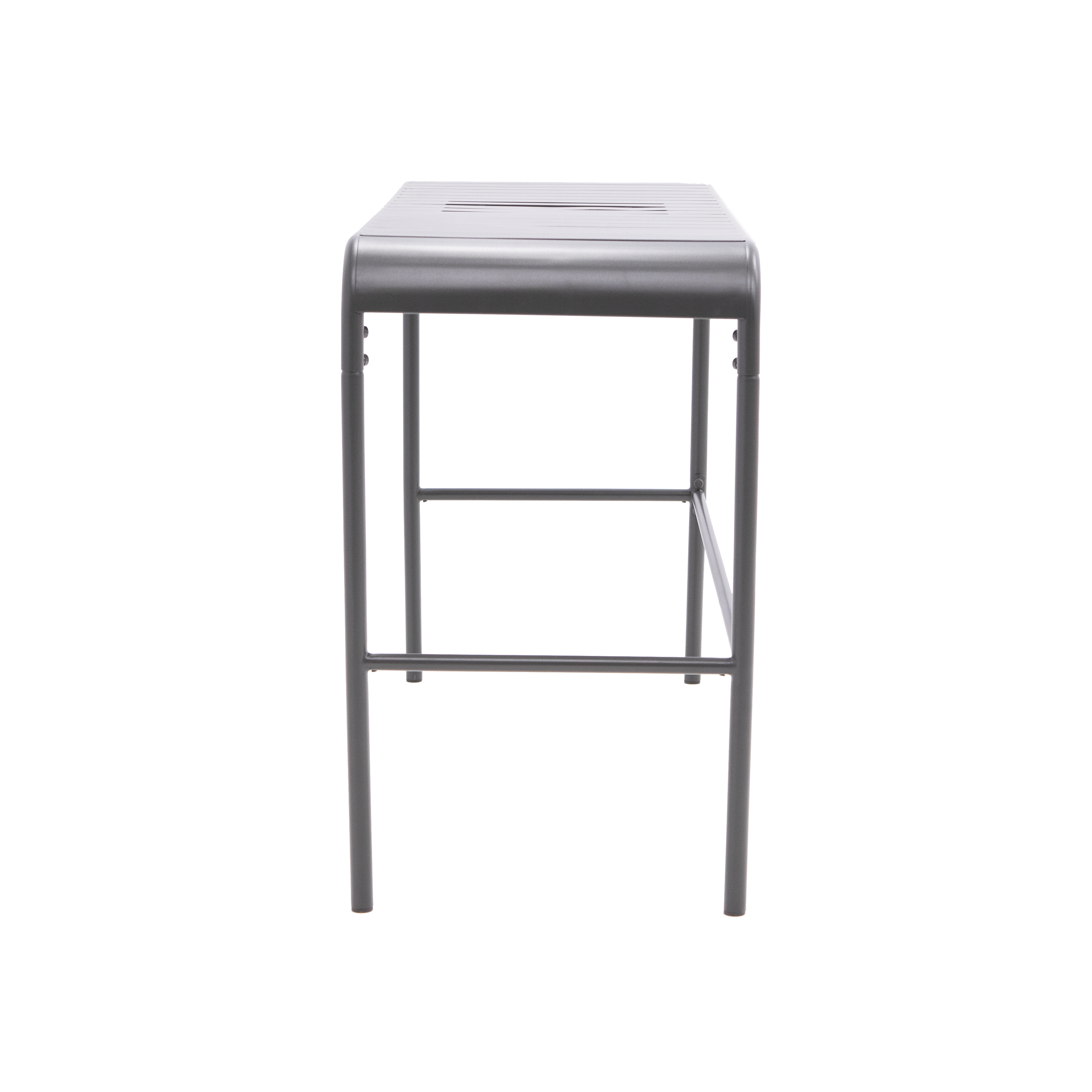 Mesa de refeição para varanda 120x75 cm antracite Cafe II - 3
